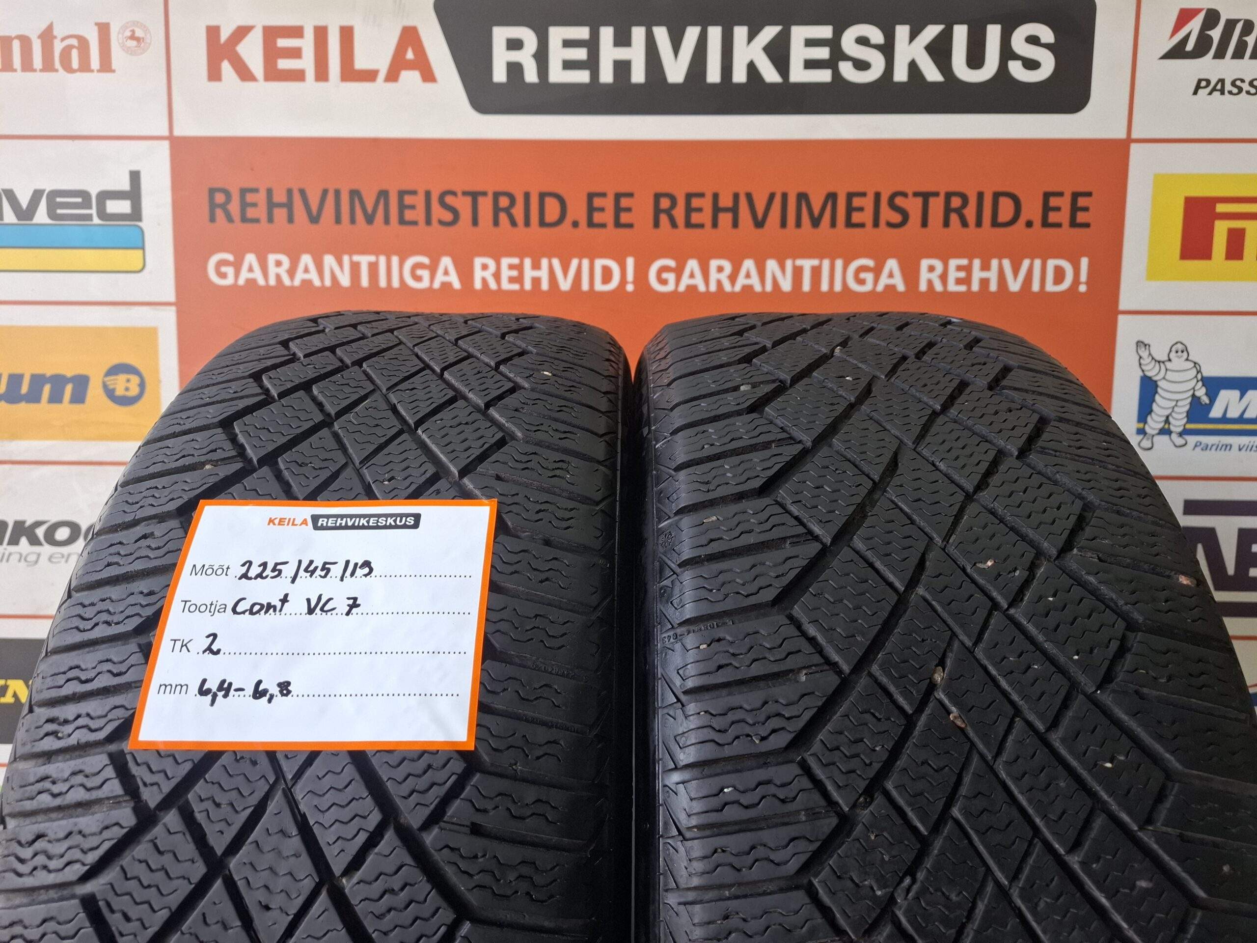 #225/45/19Continental Viking Contact 7