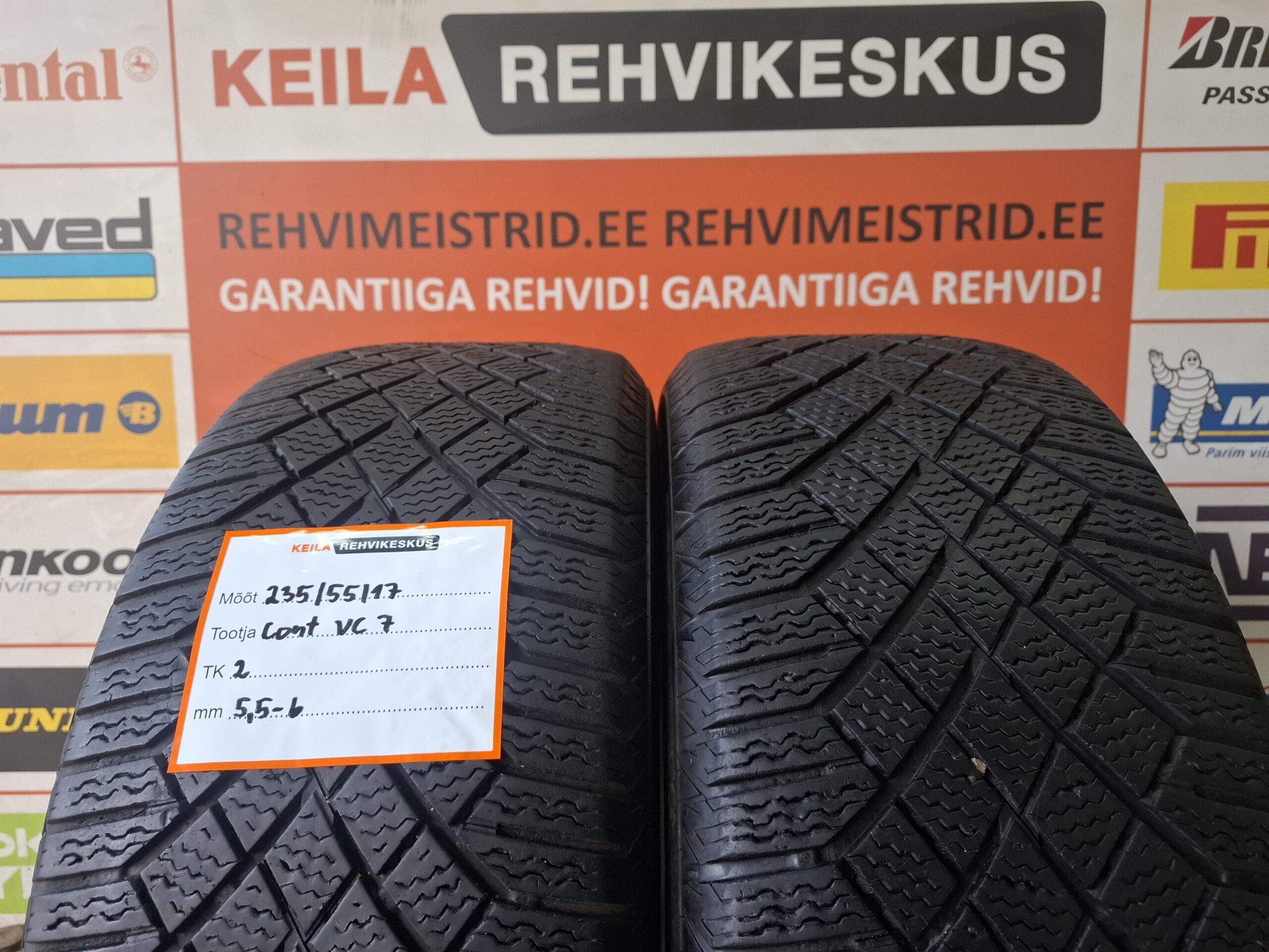 #235/55/17 Continental Viking Contact7