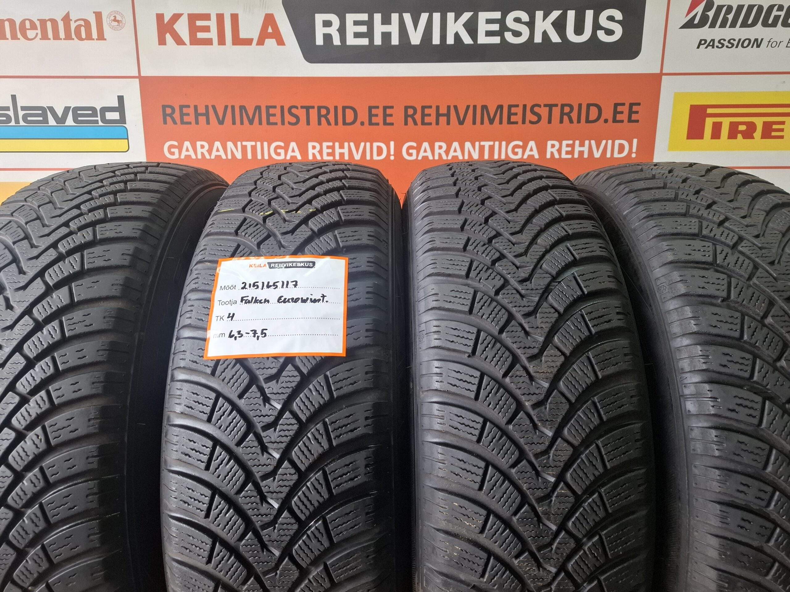 #215/65/17 falken EuroWinter
