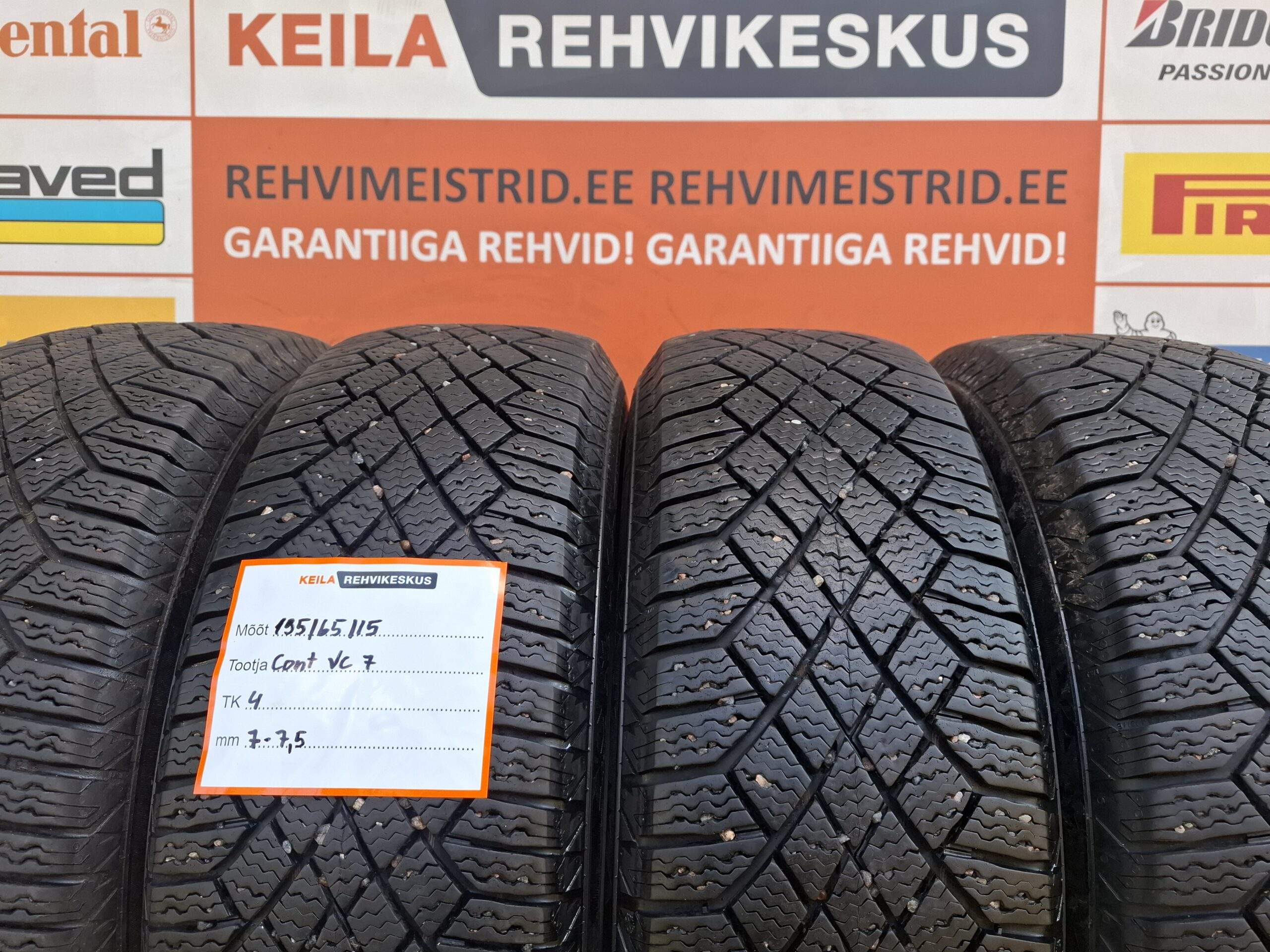 #195/65/15 Continental Viking Contact 7