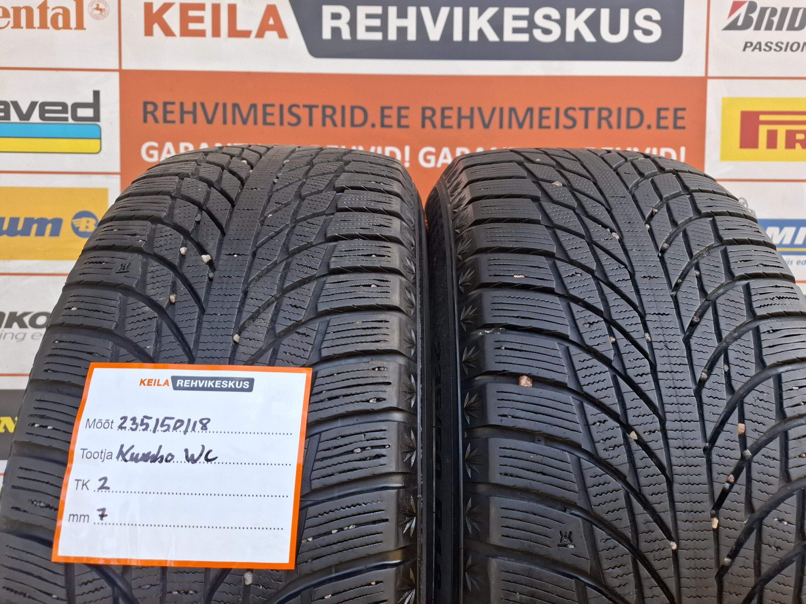 #235/50/18 Kumho Winter Craft