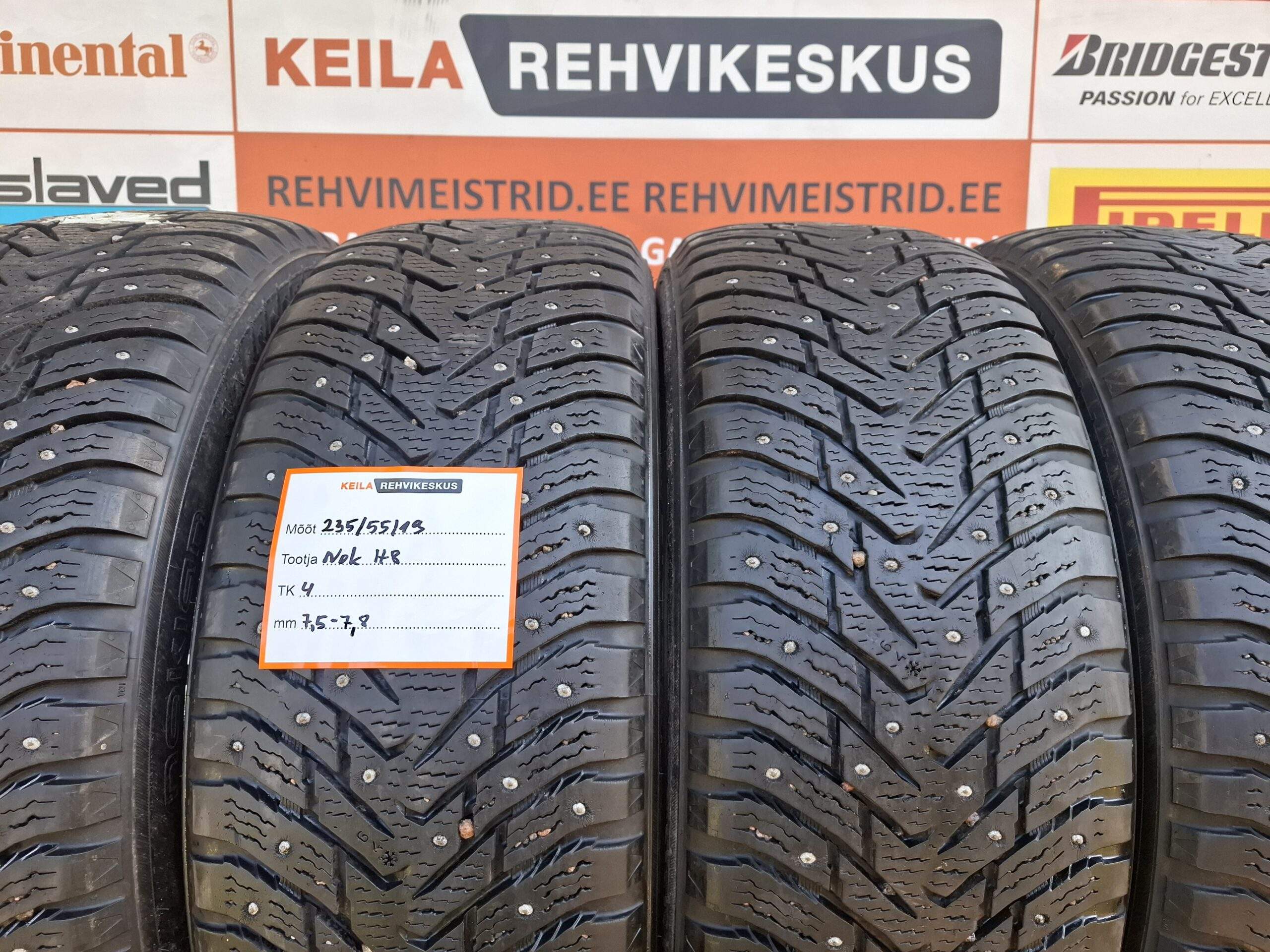#235/55/19 Nokian H8