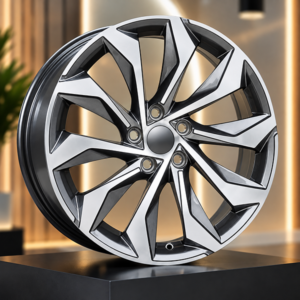 AMZ 1139 Grey Polished Gray polished ET50.0 CB66.6 ID7975