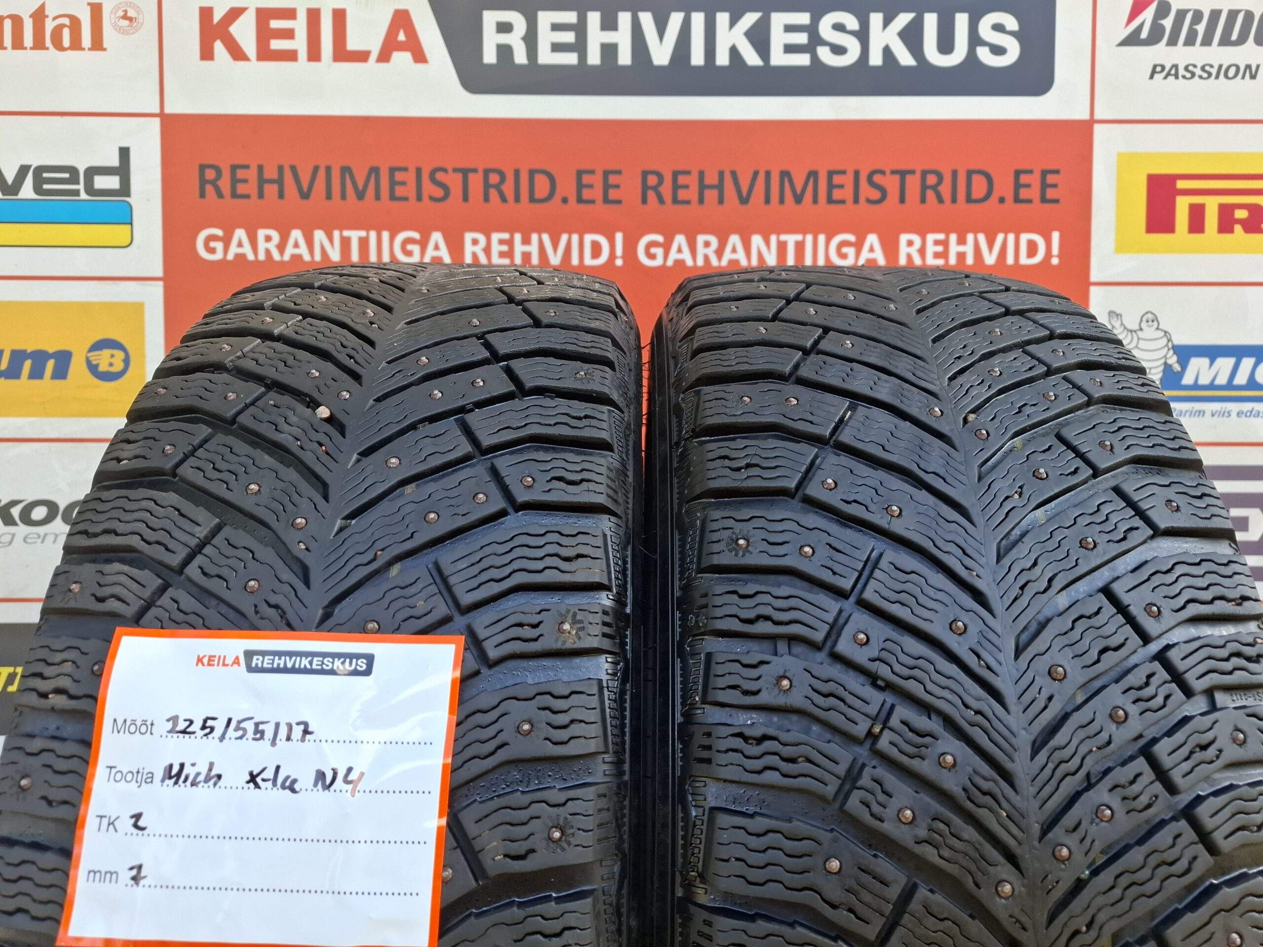 #225/55/17 Michelin X-Ice North 4