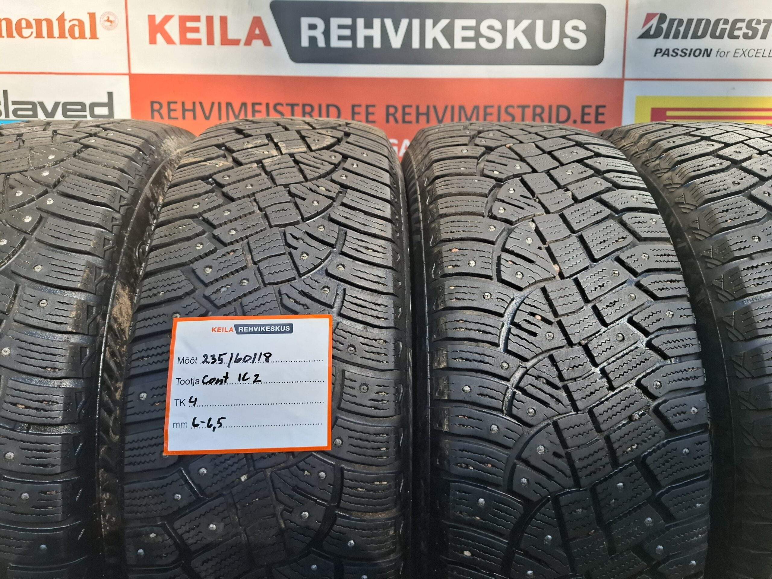#235/60/18 Continental Ice Contact 2