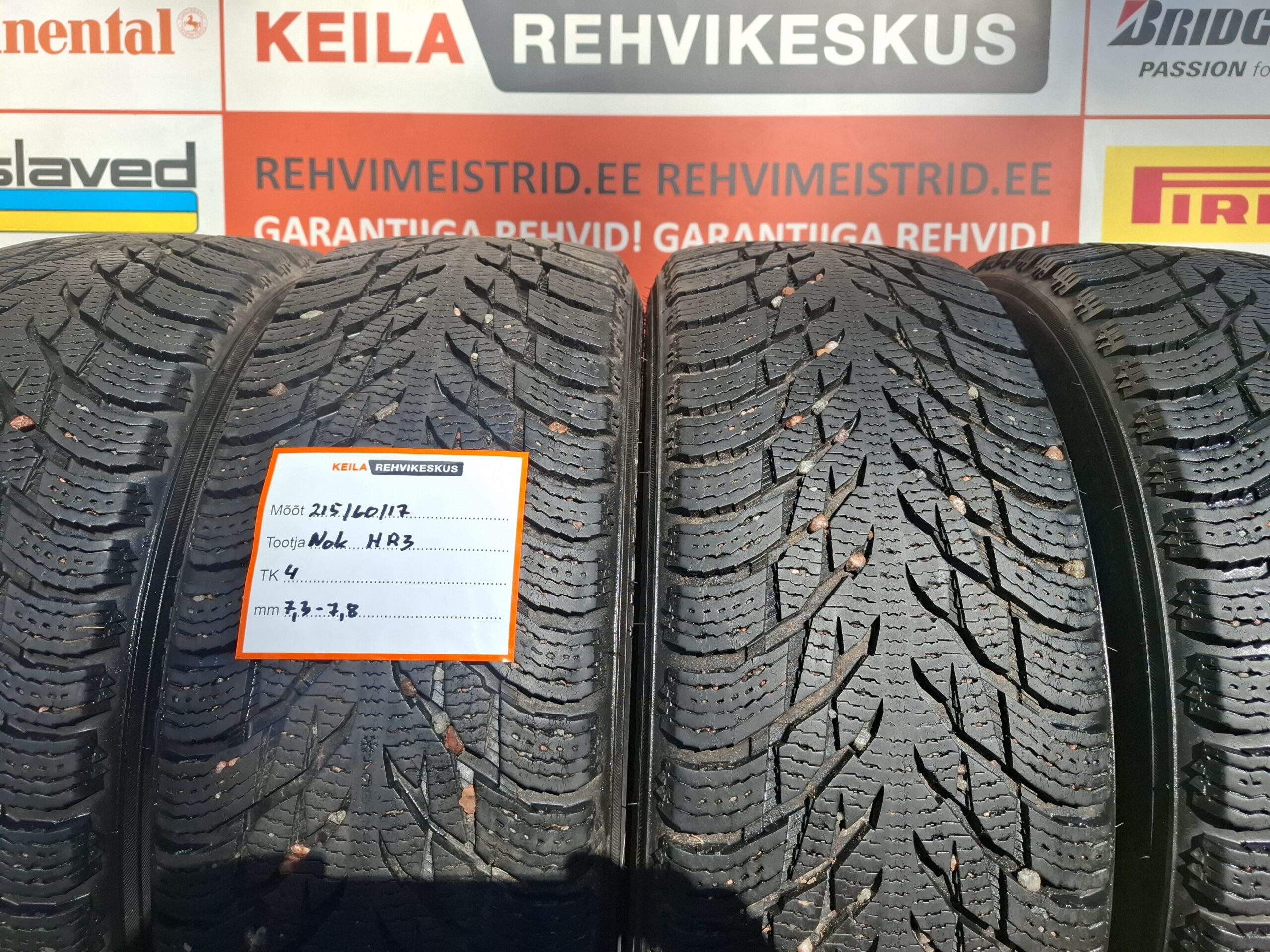 #215/60/17 Nokian HR3