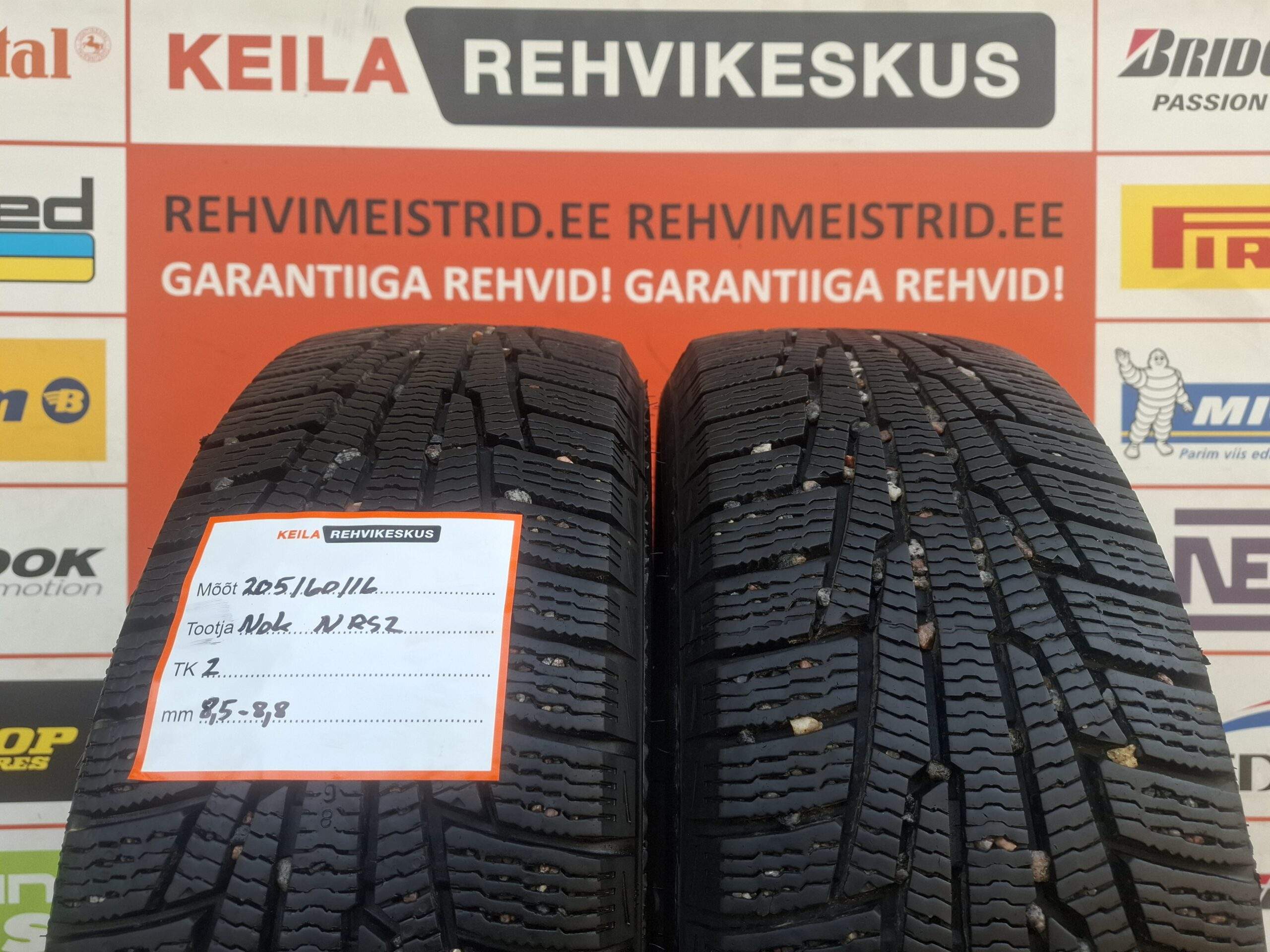 #205/60/16 Nokian Nordman RS 2