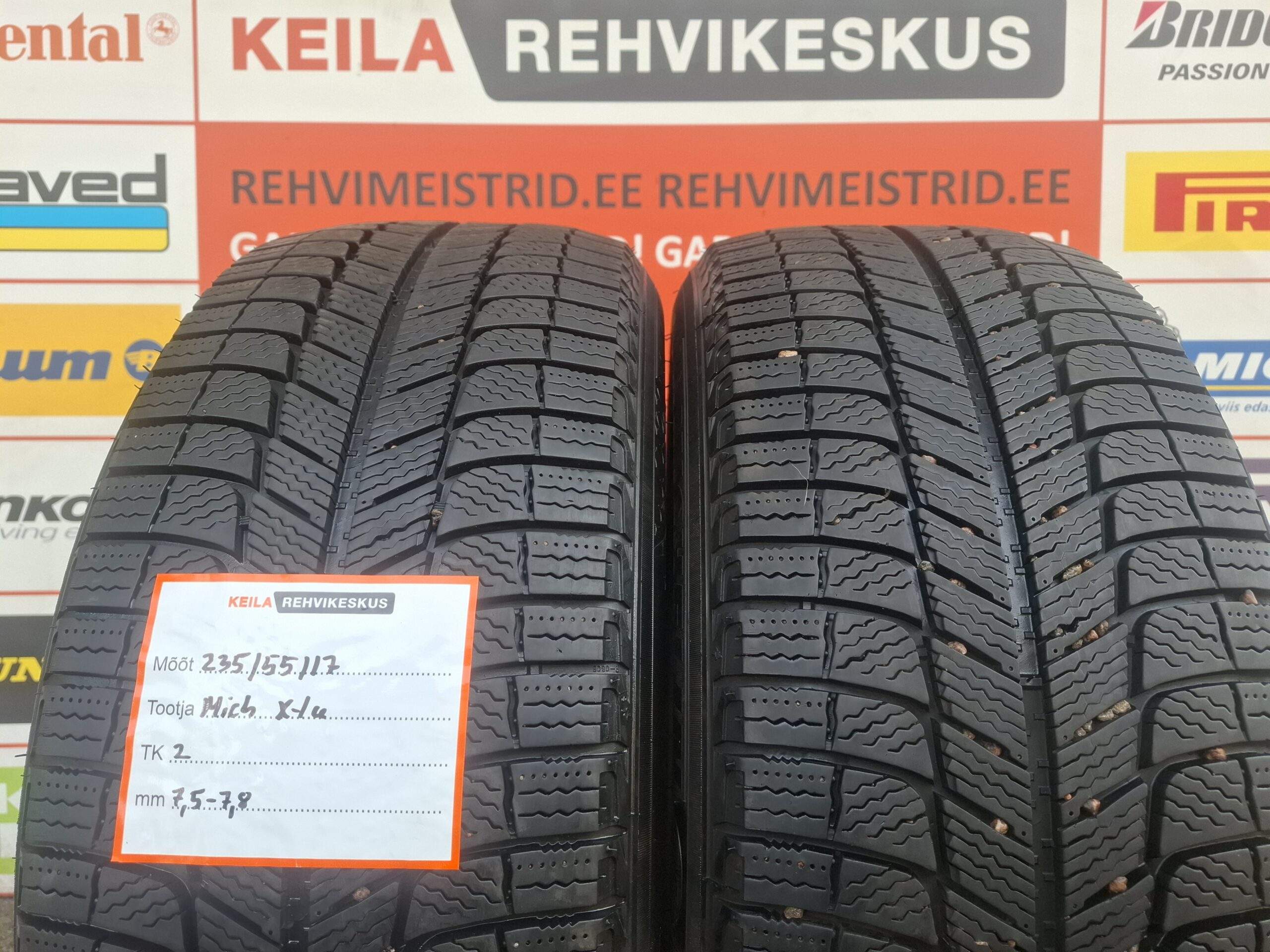 #235/55/17 Michelin X-Ice