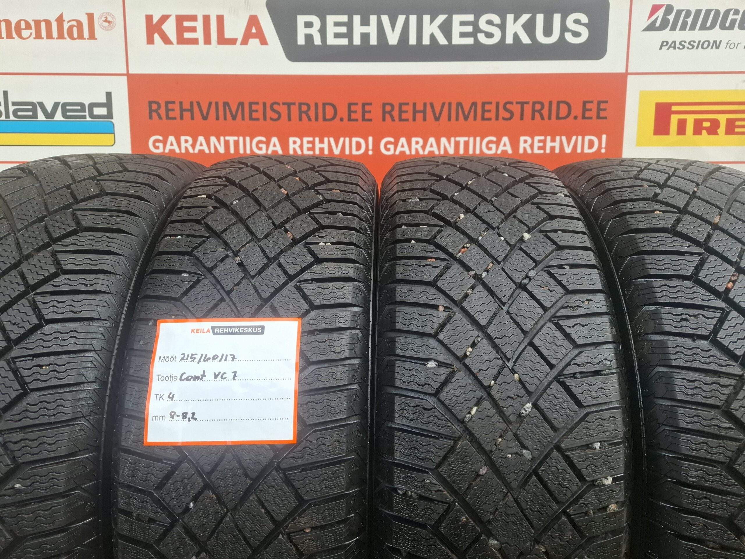 #215/60/17 Continental Viking Contact 7