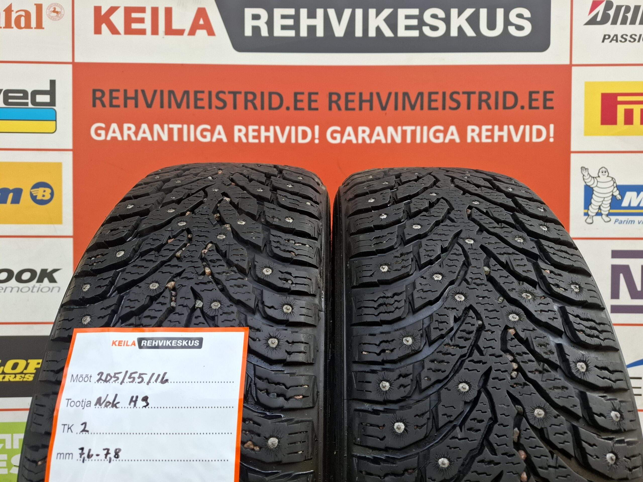#205/55/16 Nokian H9