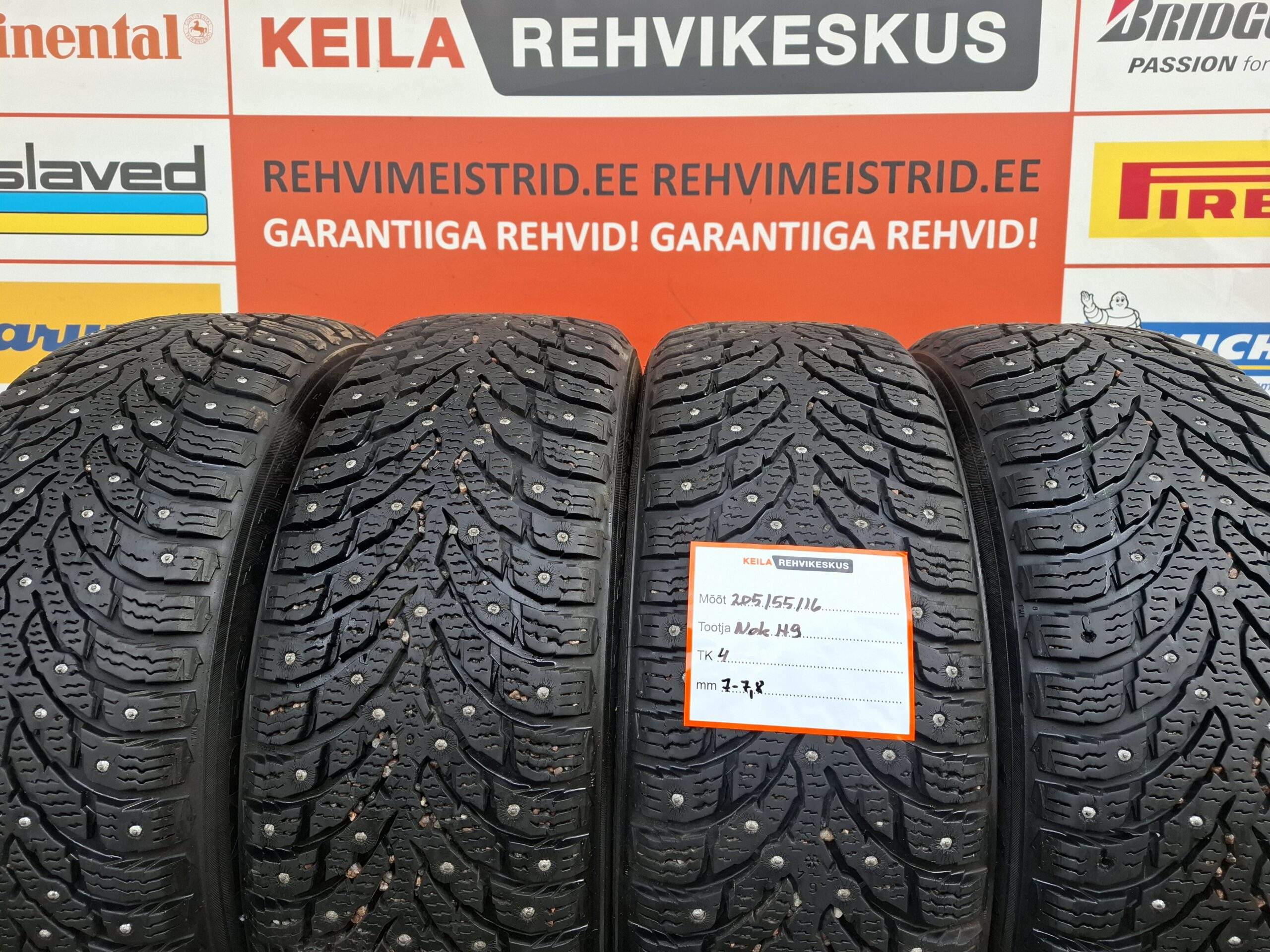 #205/55/16 Nokian H9
