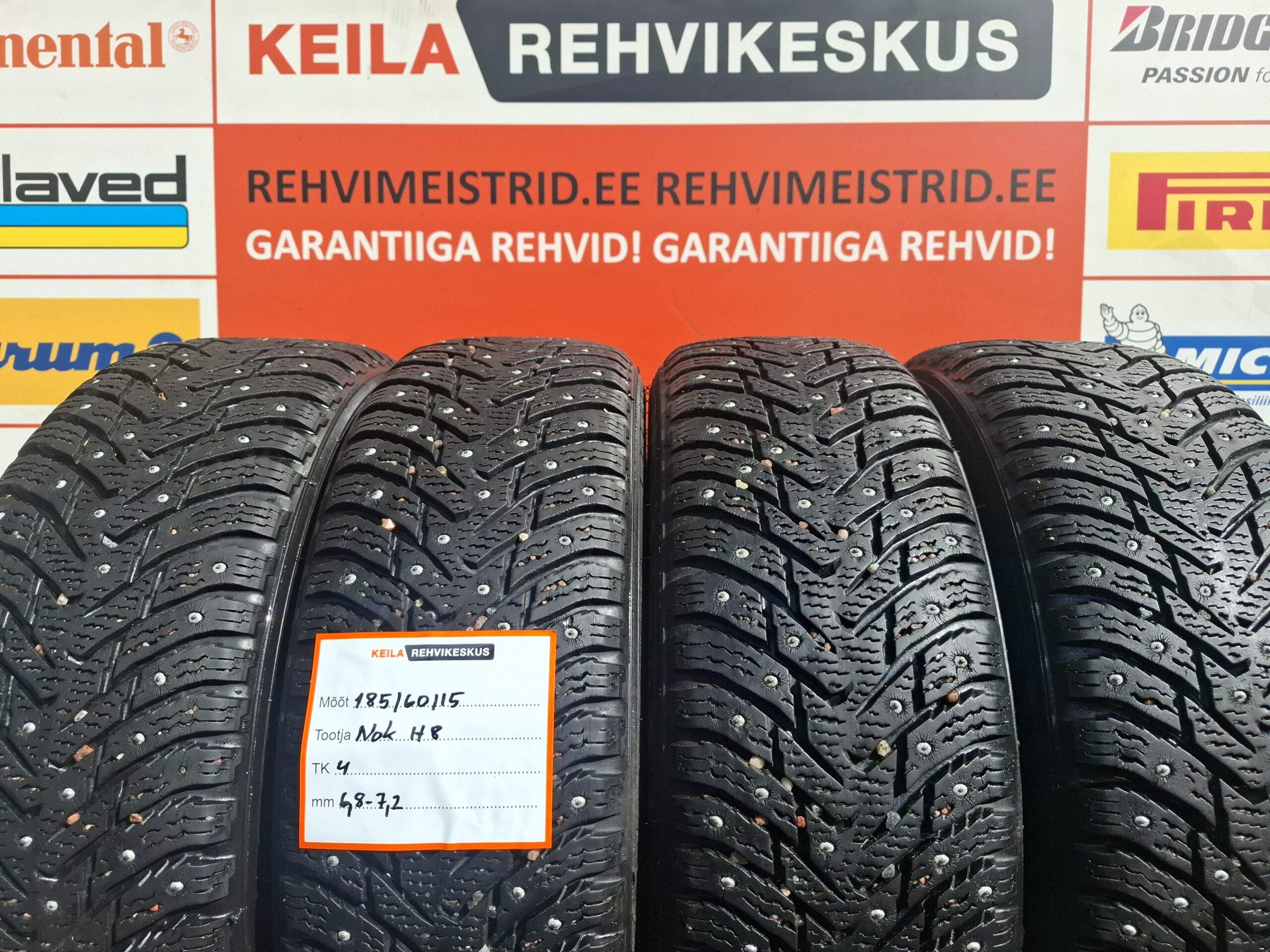 #185/60/15 Nokian H8