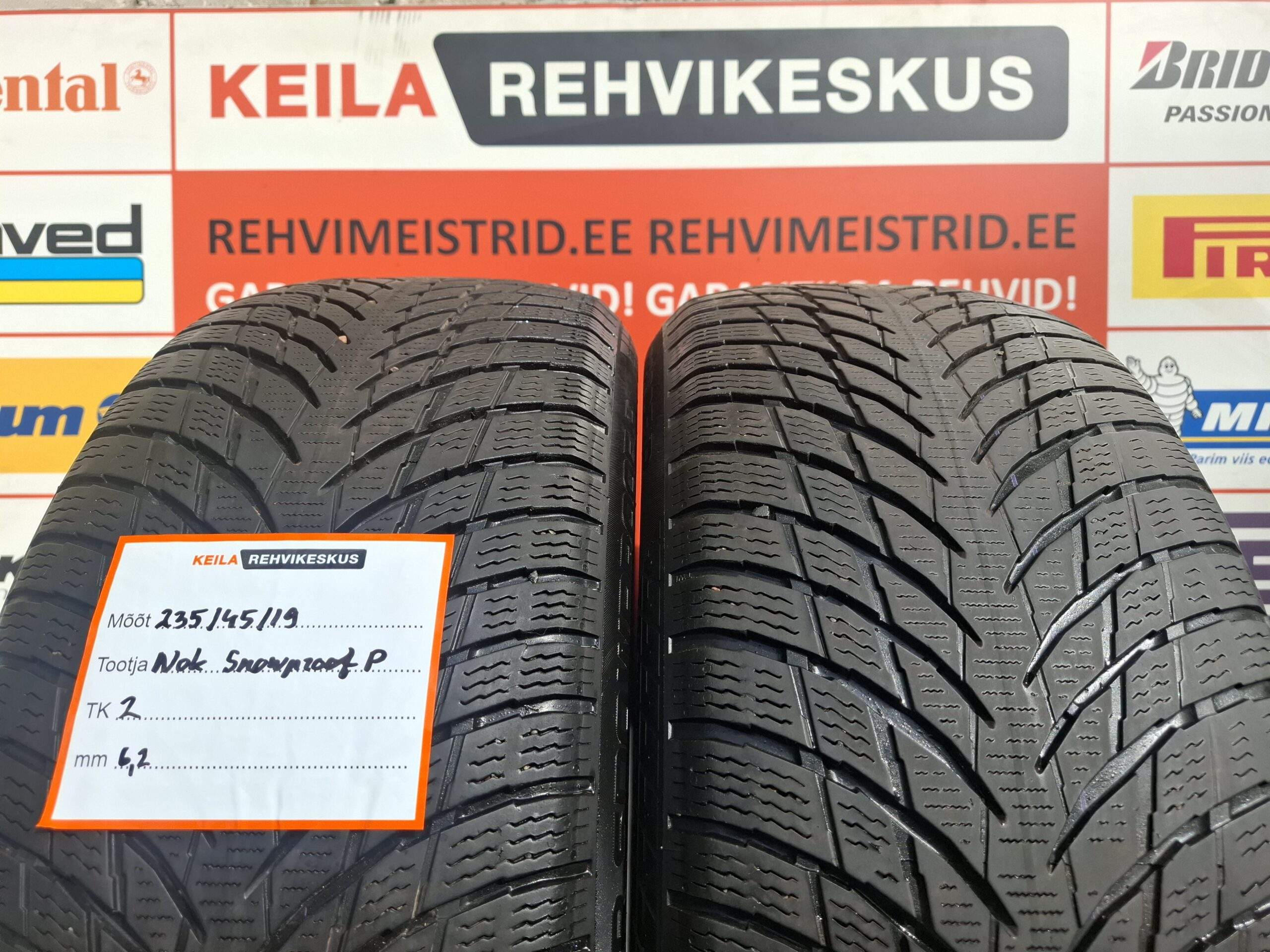 #235/45/19 Nokian Snowproof