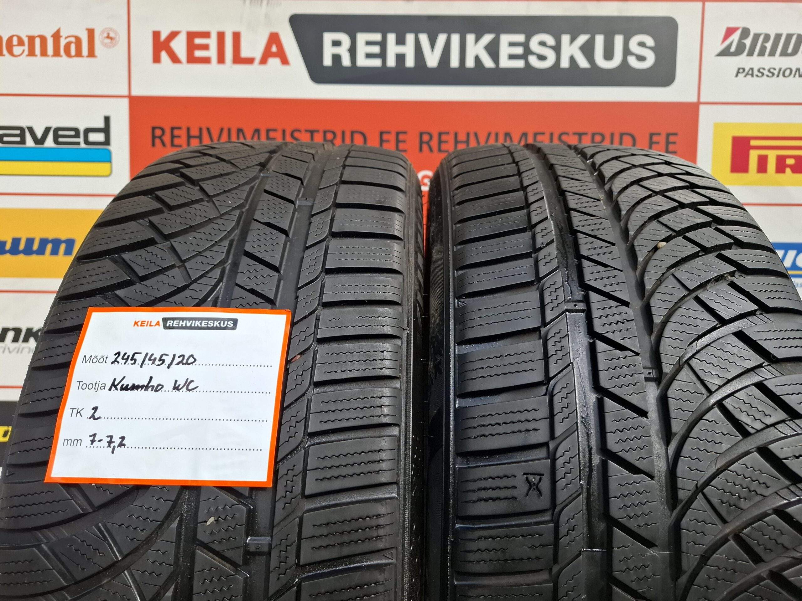 #245/45/20 Kumho WinterCraft