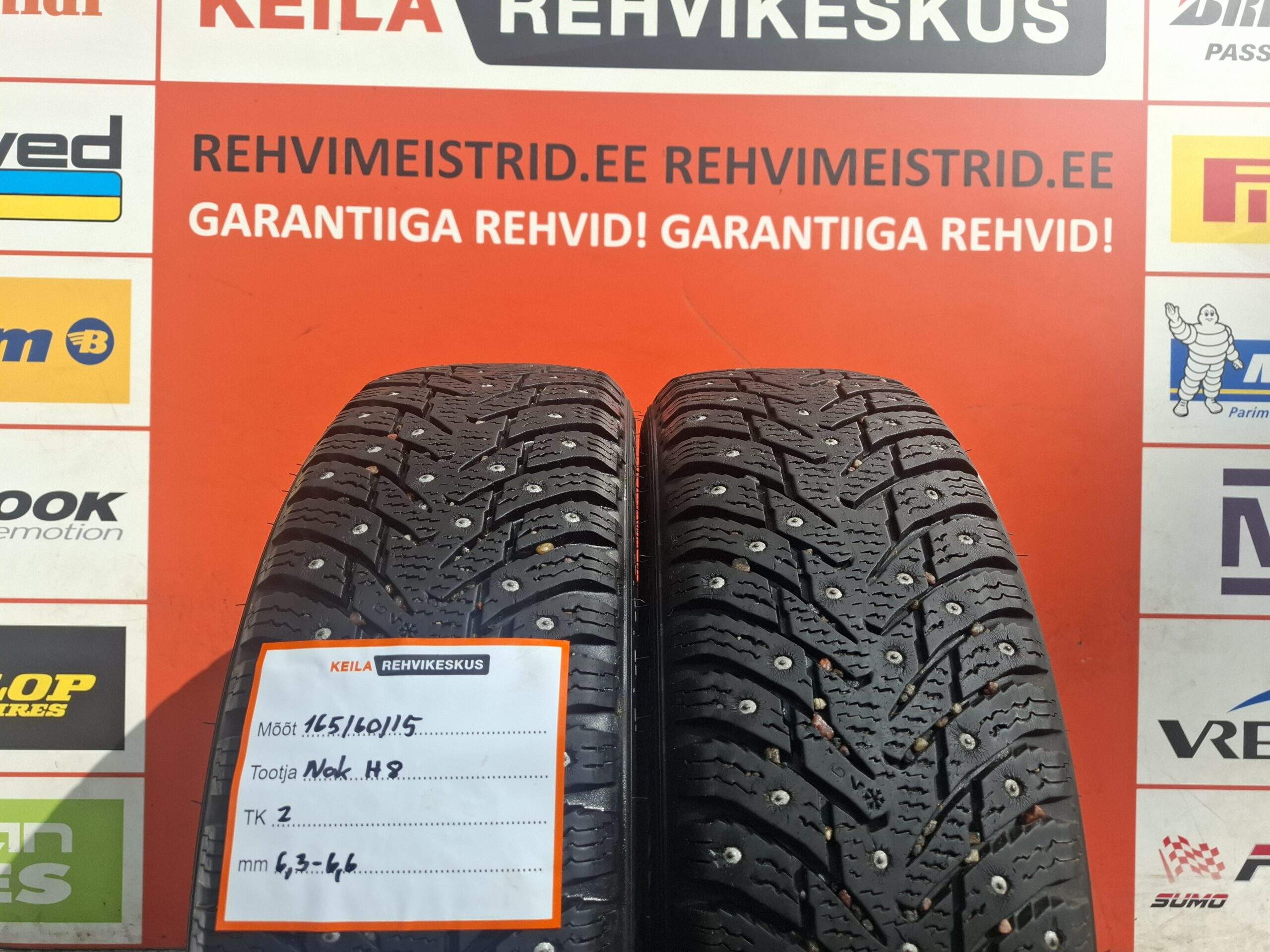 #165/60/15 Nokian H8