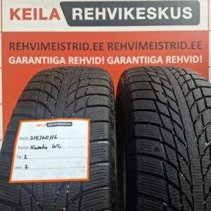 #215/60/16 Kumho WinterCraft