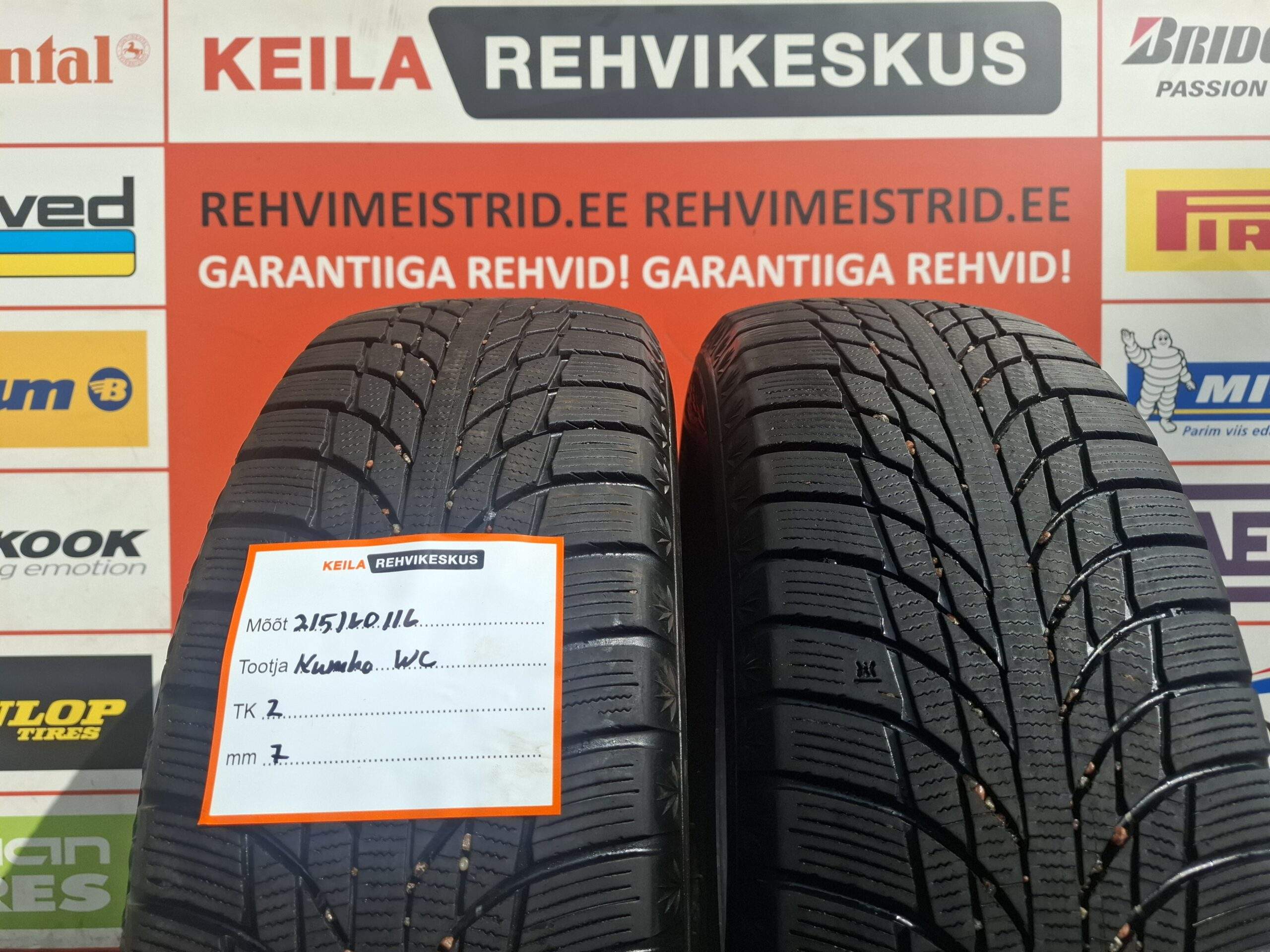 #215/60/16 Kumho WinterCraft