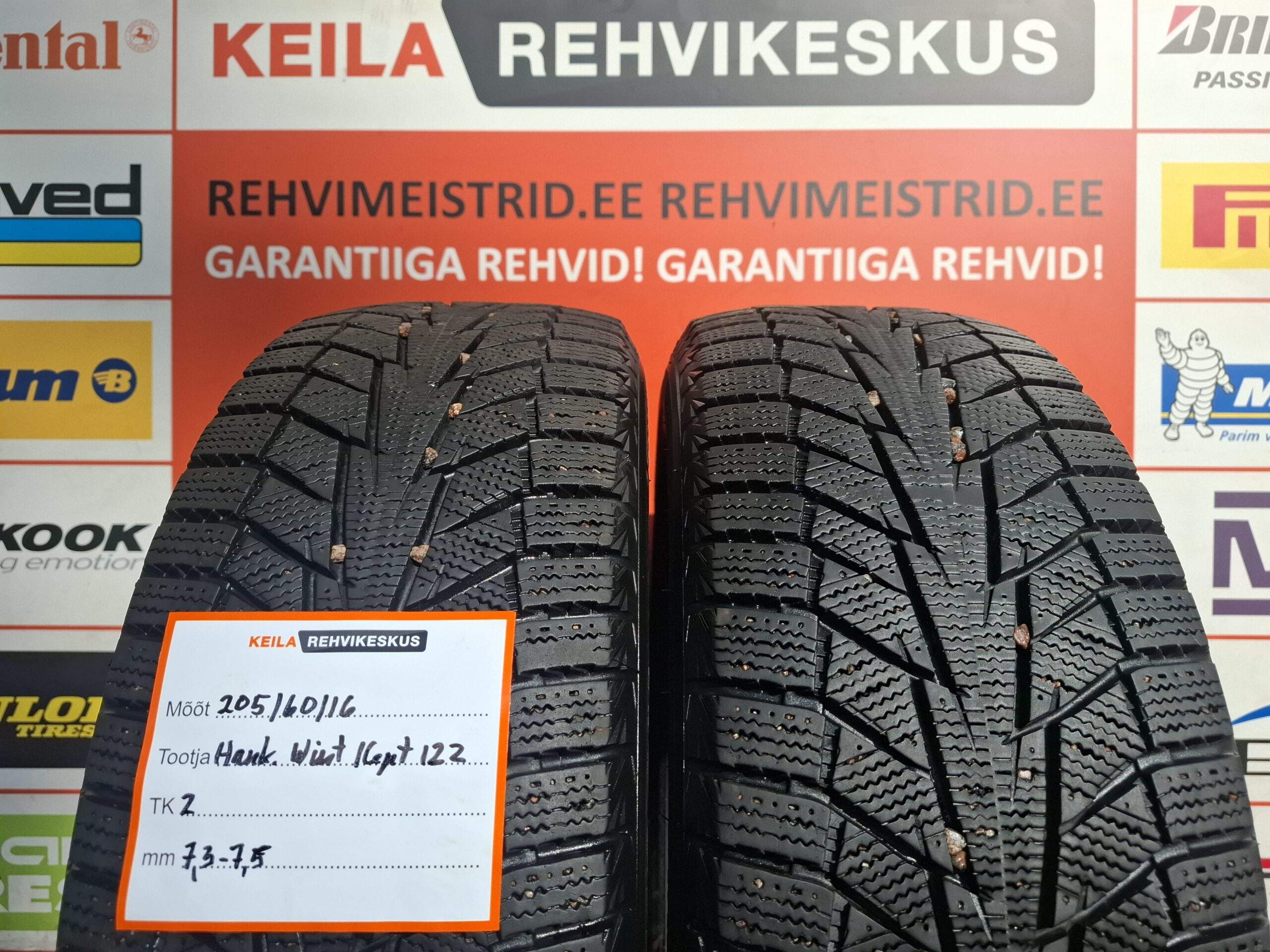 #205/60/16 Hankook Winter ICept I22