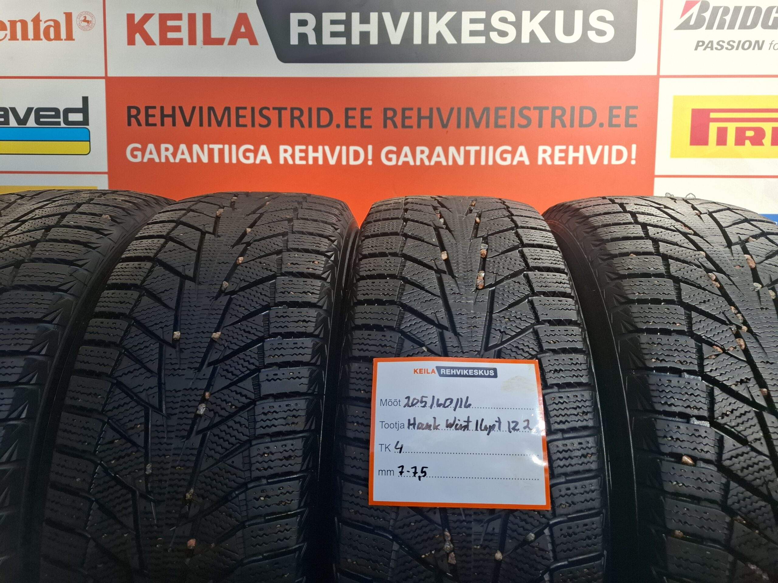 #205/60/16 Hankook Winter ICept I22