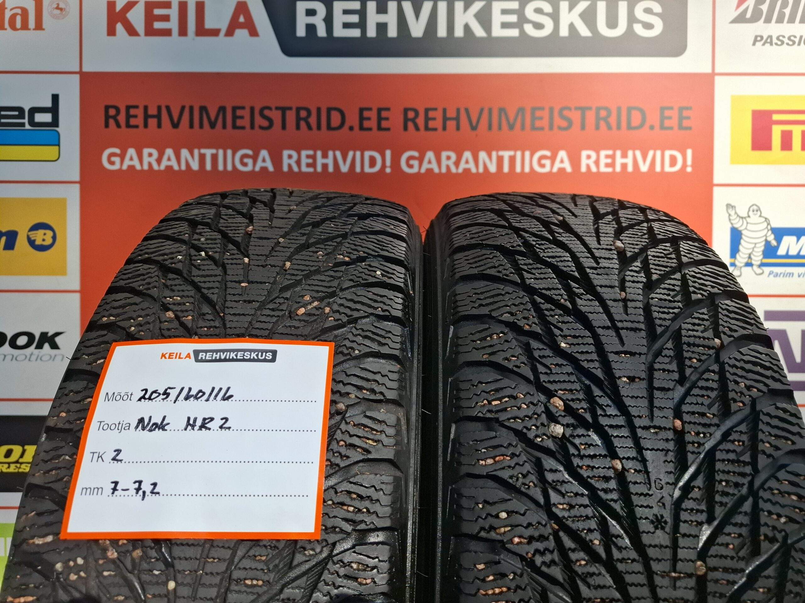 #205/60/16 Nokian HR2