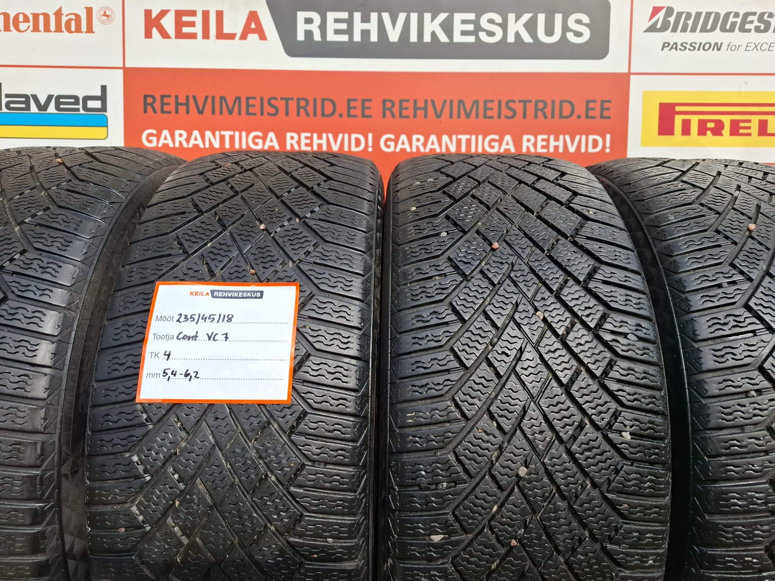 #235/45/18 Continental Viking Contact7