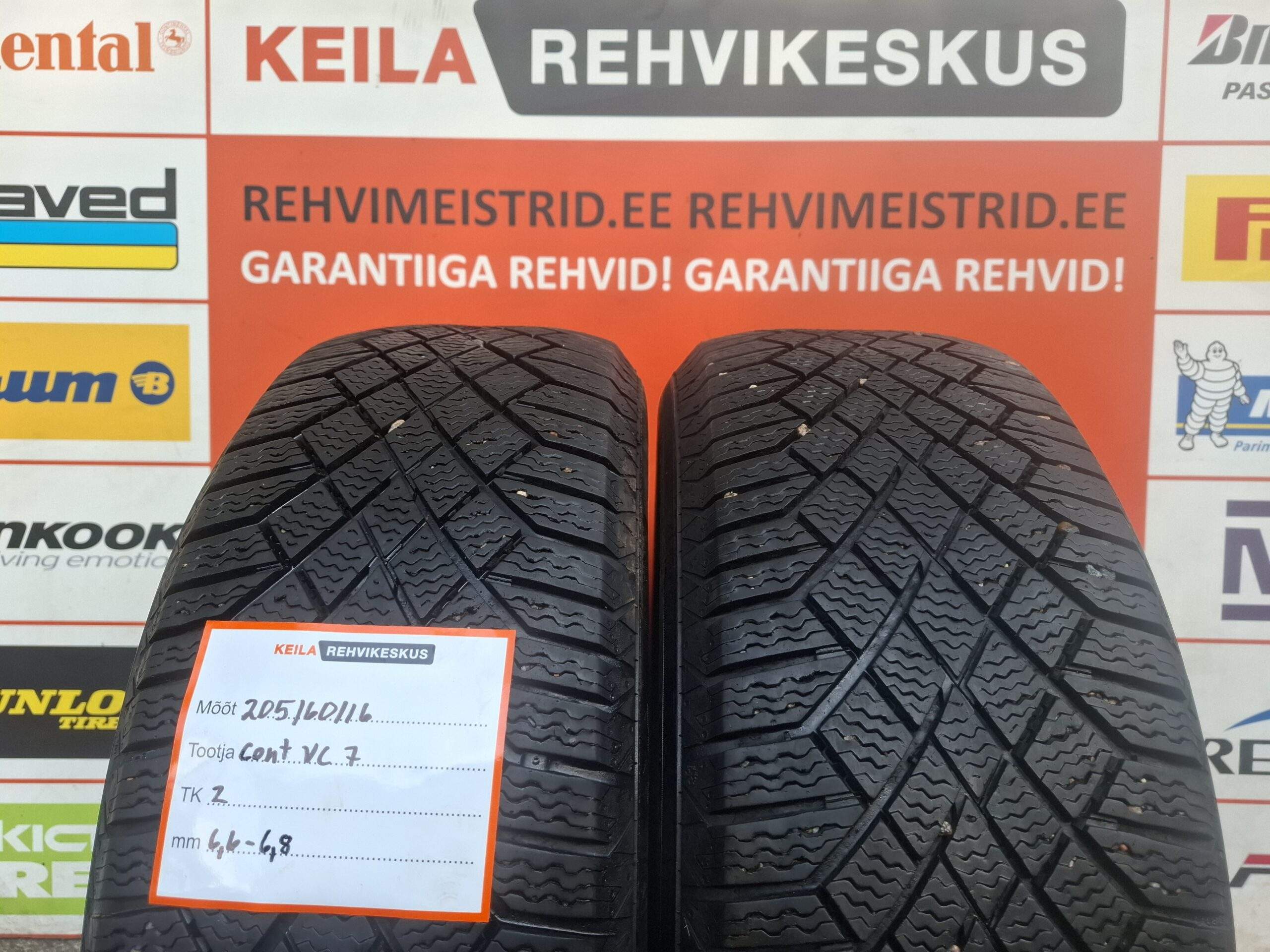 #205/60/16 Continental Viking Contact 7