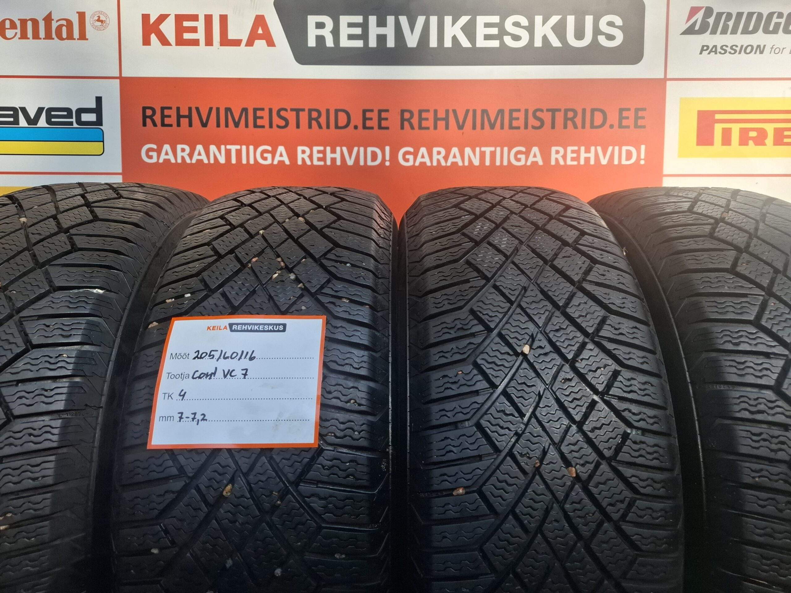 #205/60/16 Continental Viking Conatct 7