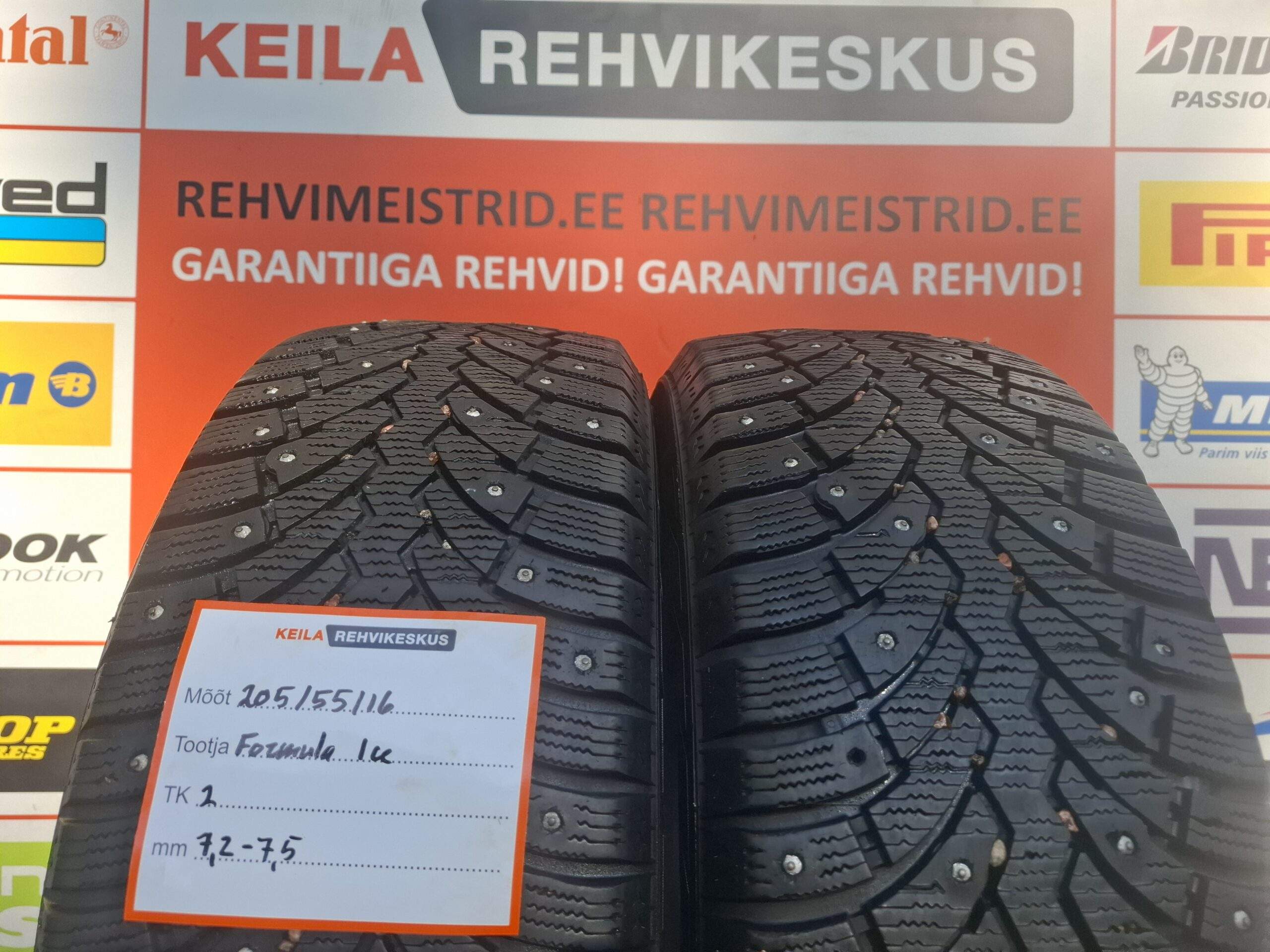 #205/55/16 Formula Ice