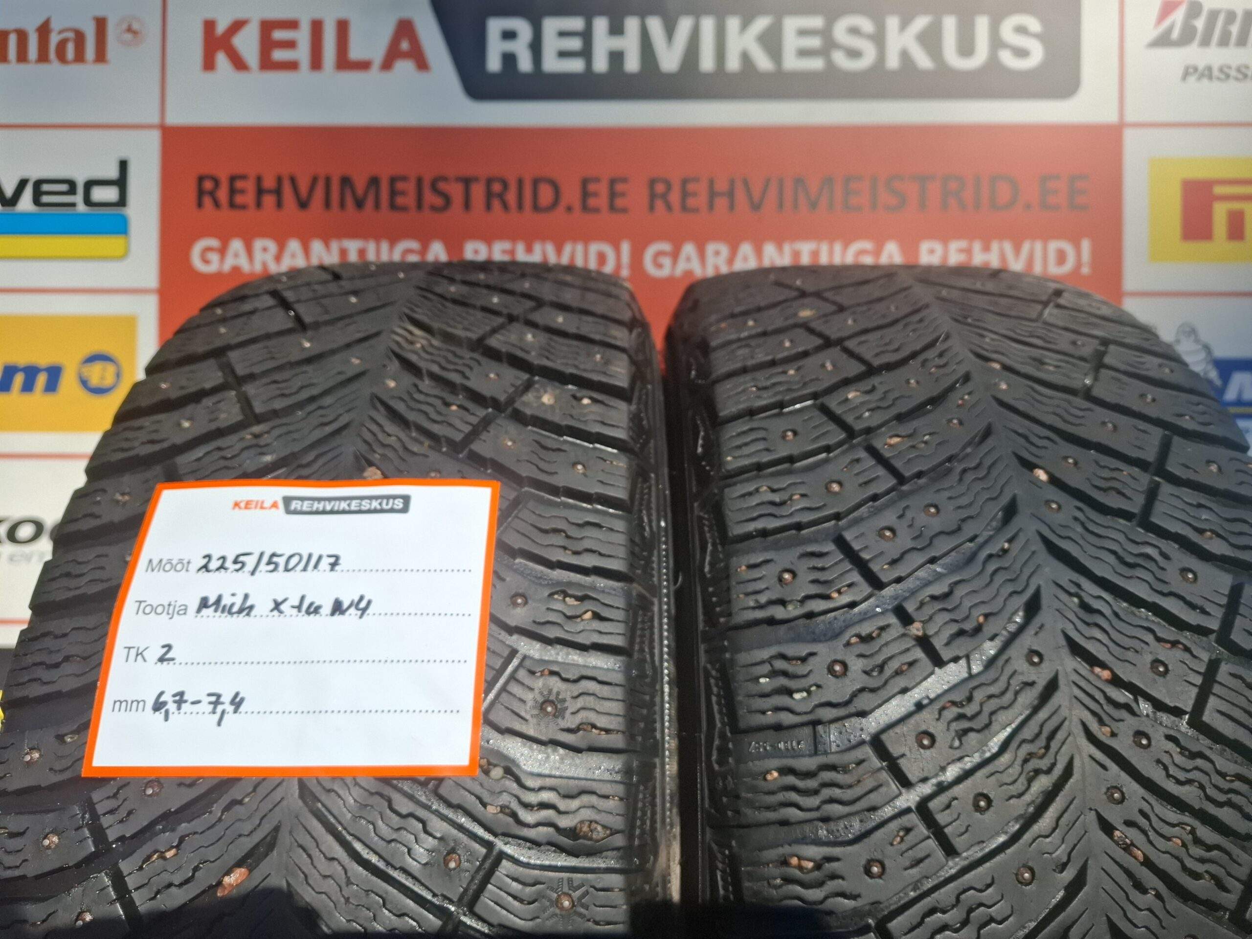 #225/50/17 Michelin X- Ice North 4