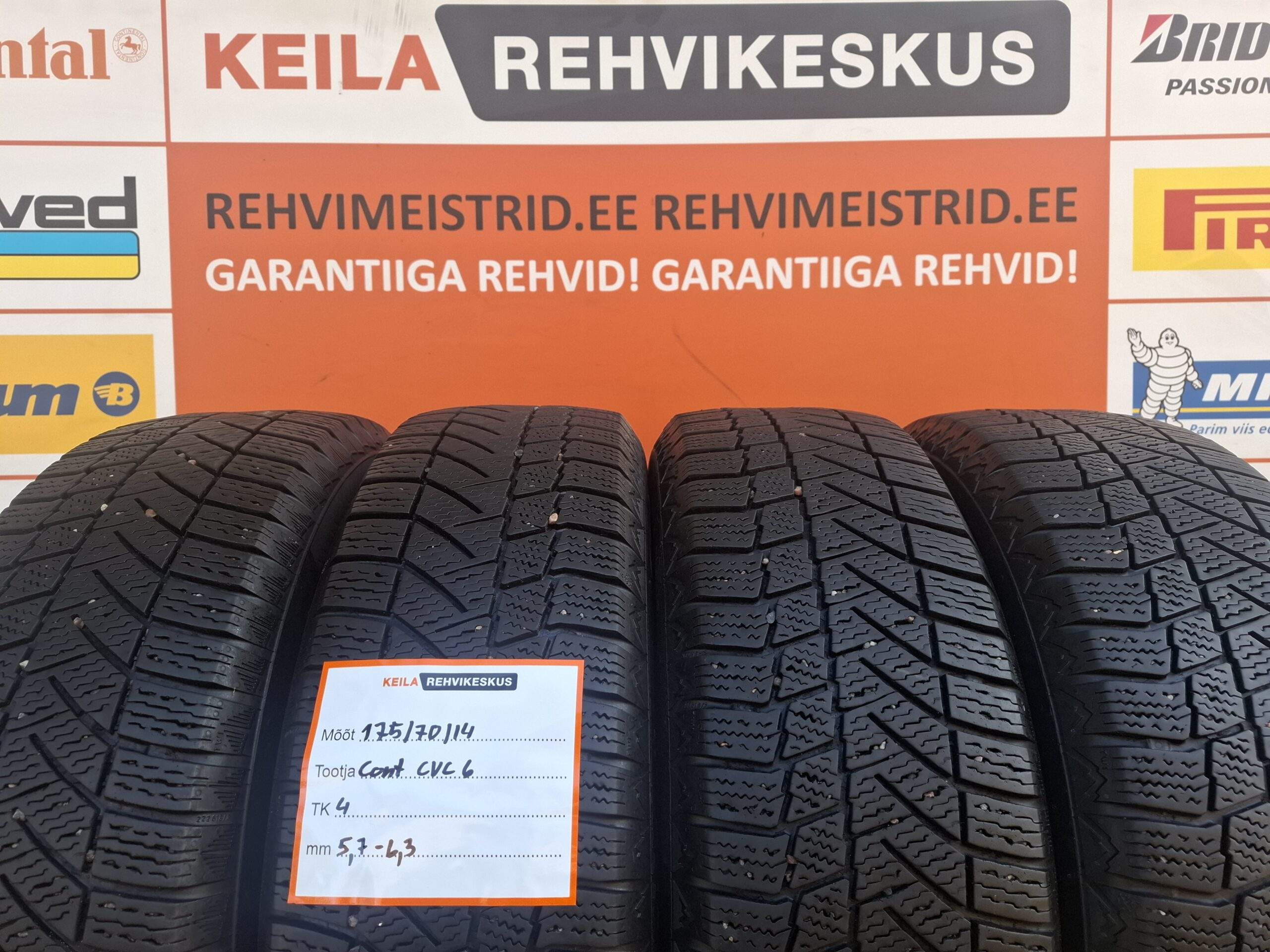 #175/70/14 Continental ContiVikingContact 6