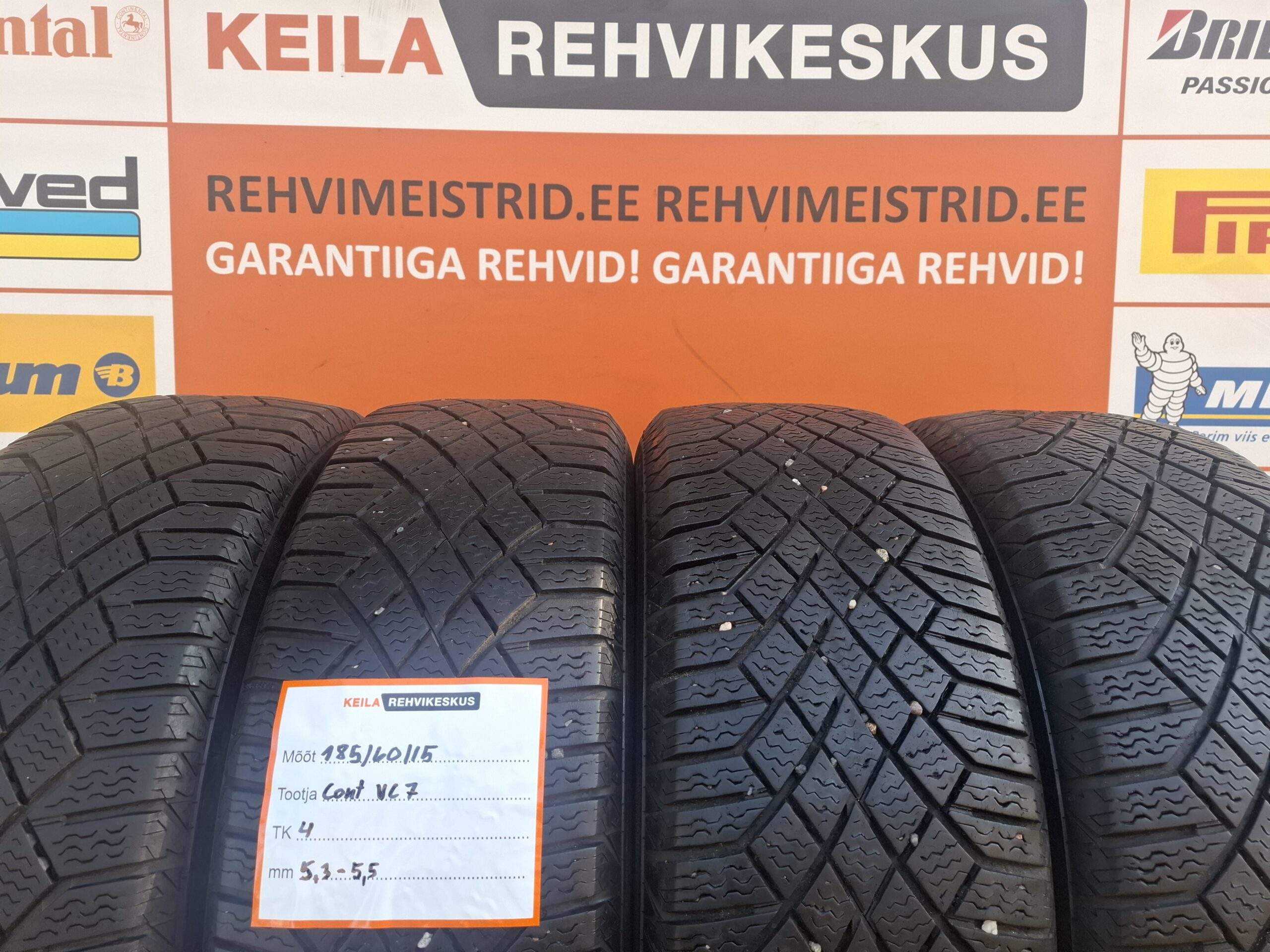 #185/60/15 Continental Viking Contact 7