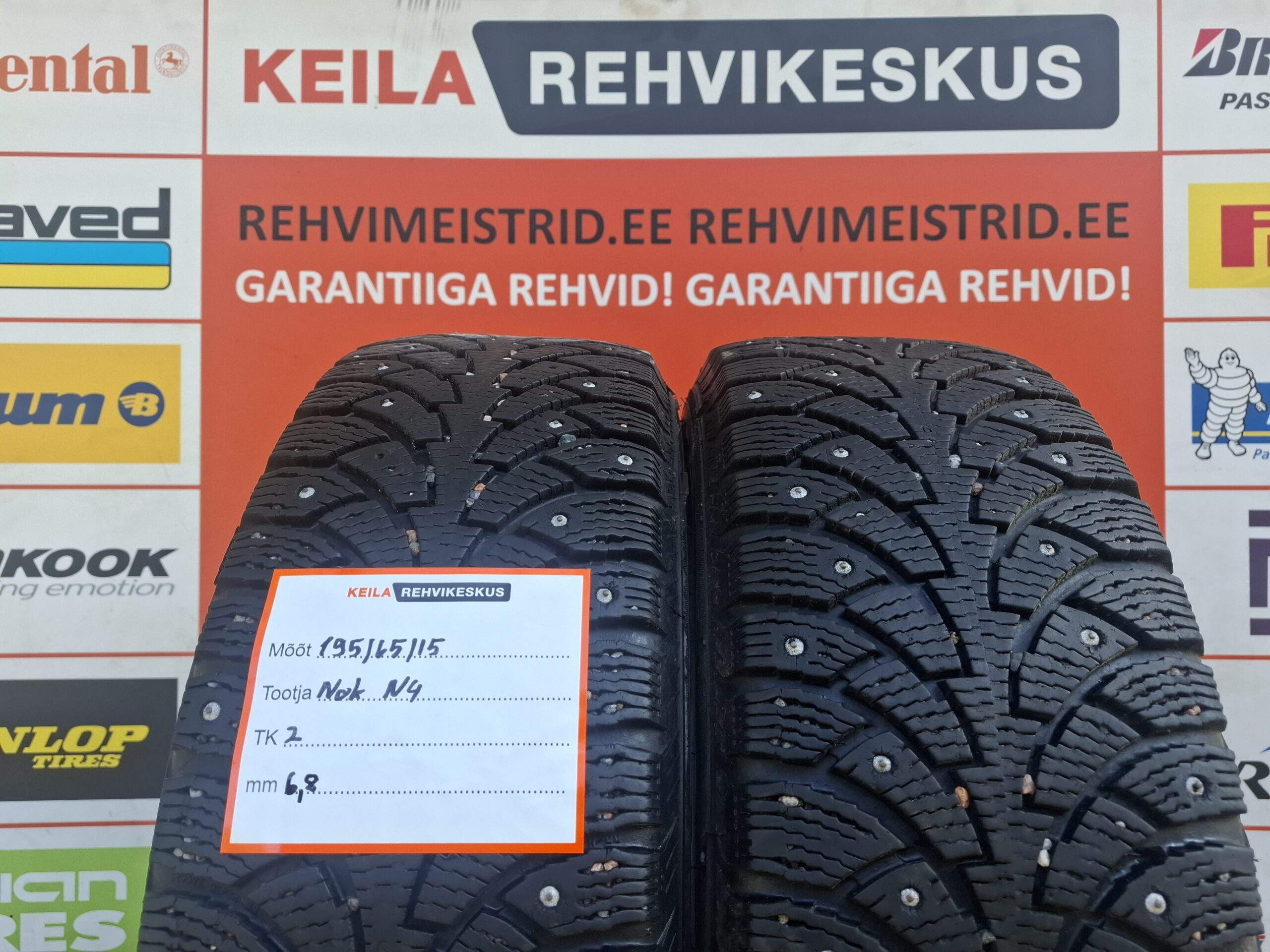 #195/65/15 Nokian Nordman 4