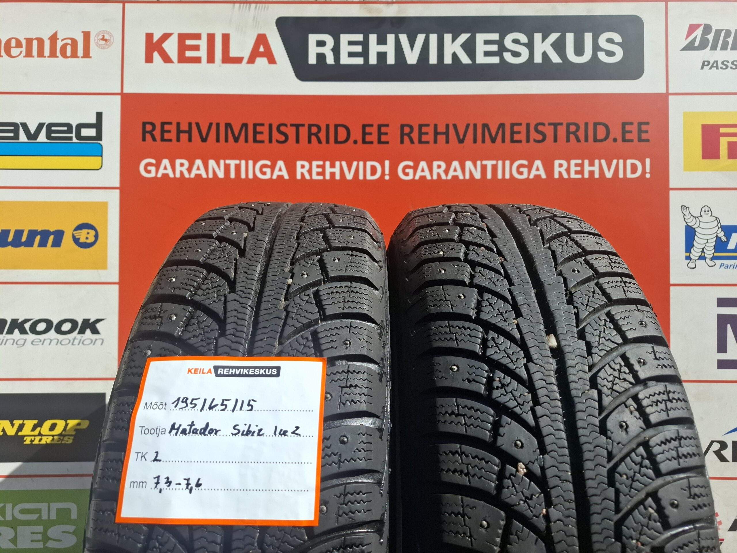 #195/65/15 Matador Sibir Ice 2