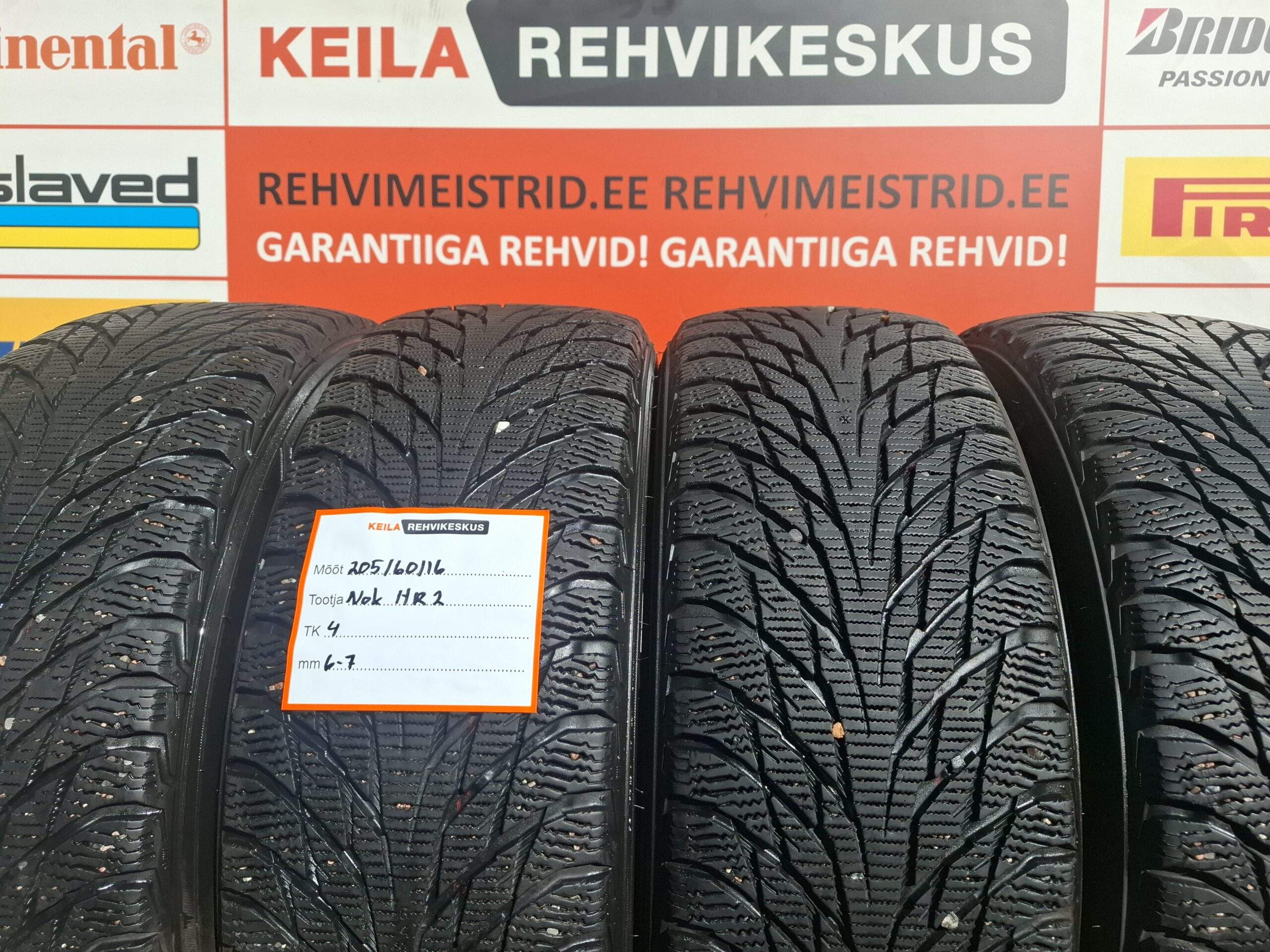#205/60/16 Nokian HR 2
