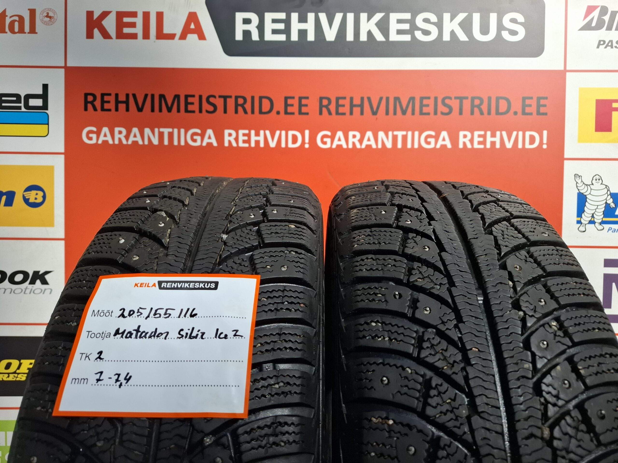 #205/55/16 Matador Sibir Ice 2