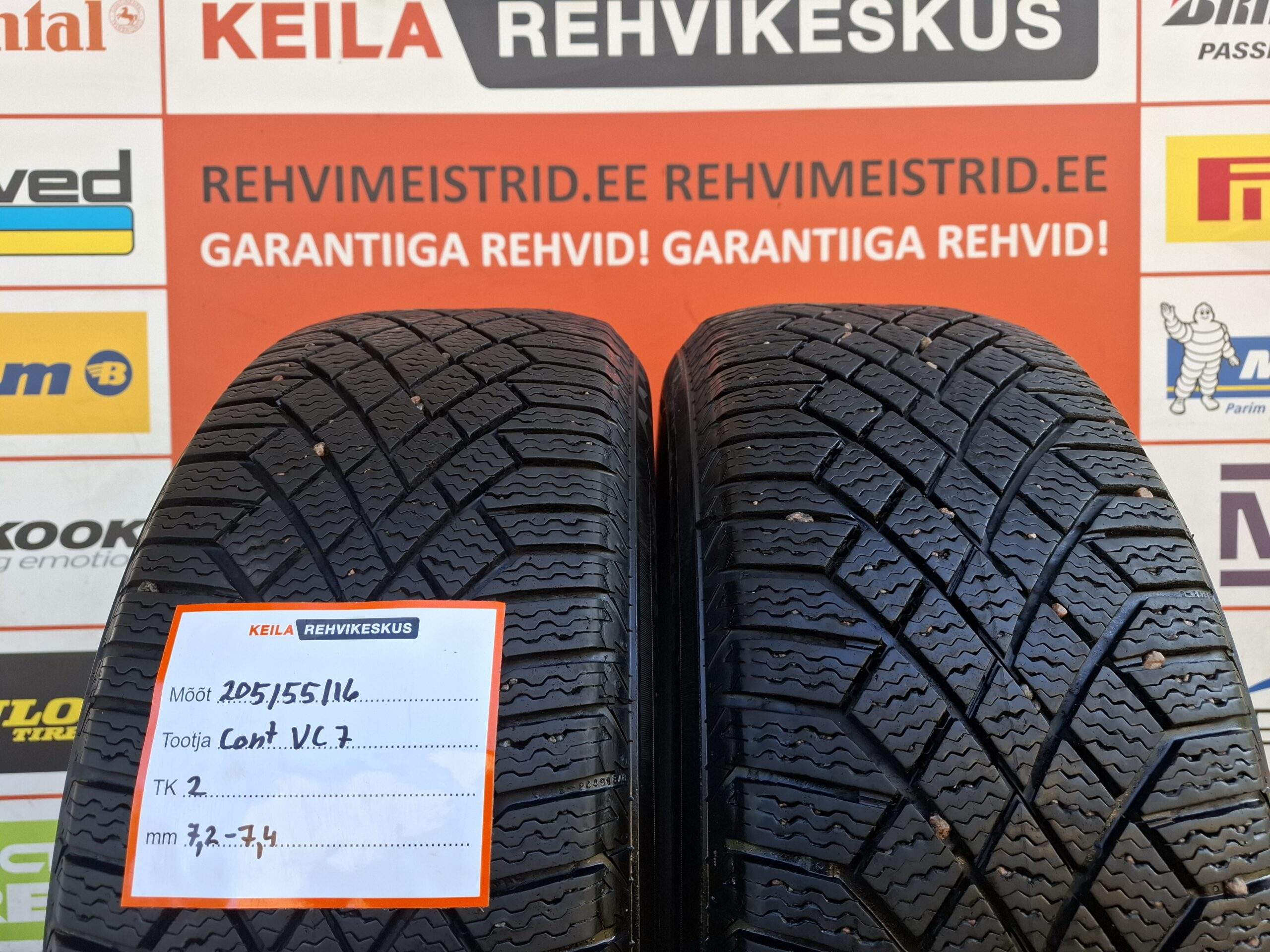 #205/55/16 Continental Viking Contact7