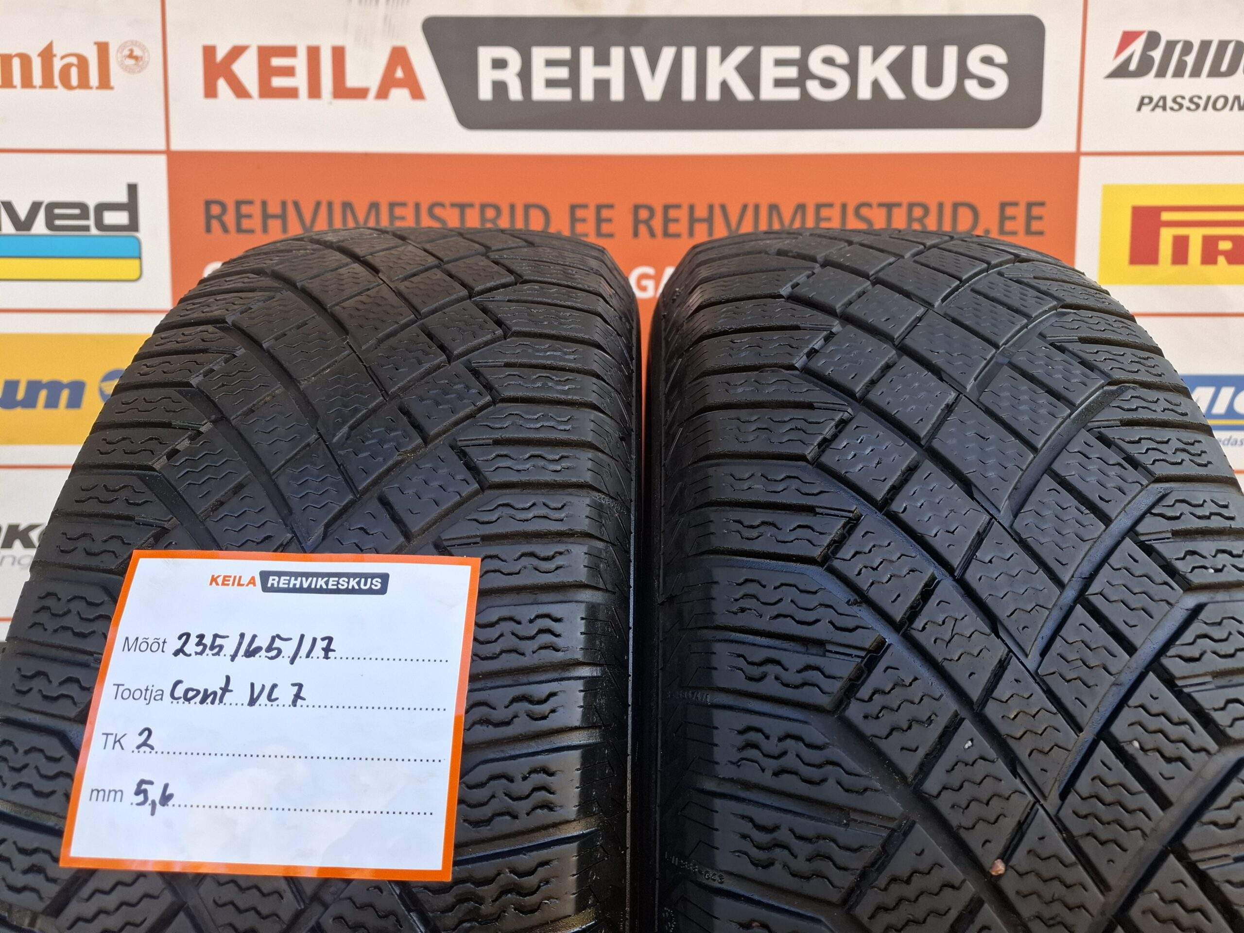 #235/65/17 Continental Viking Contact 7