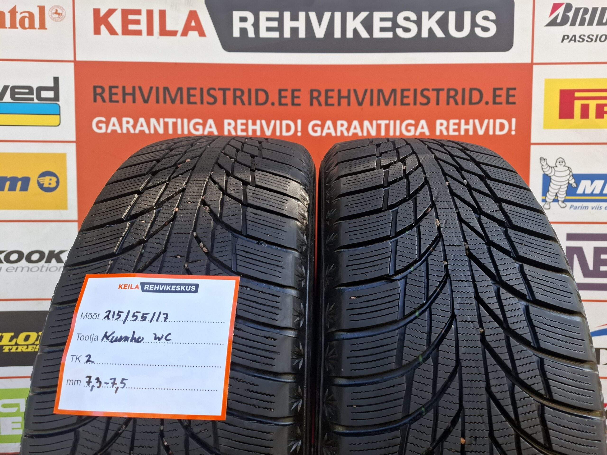 #215/55/17 Kumho Winter Contact