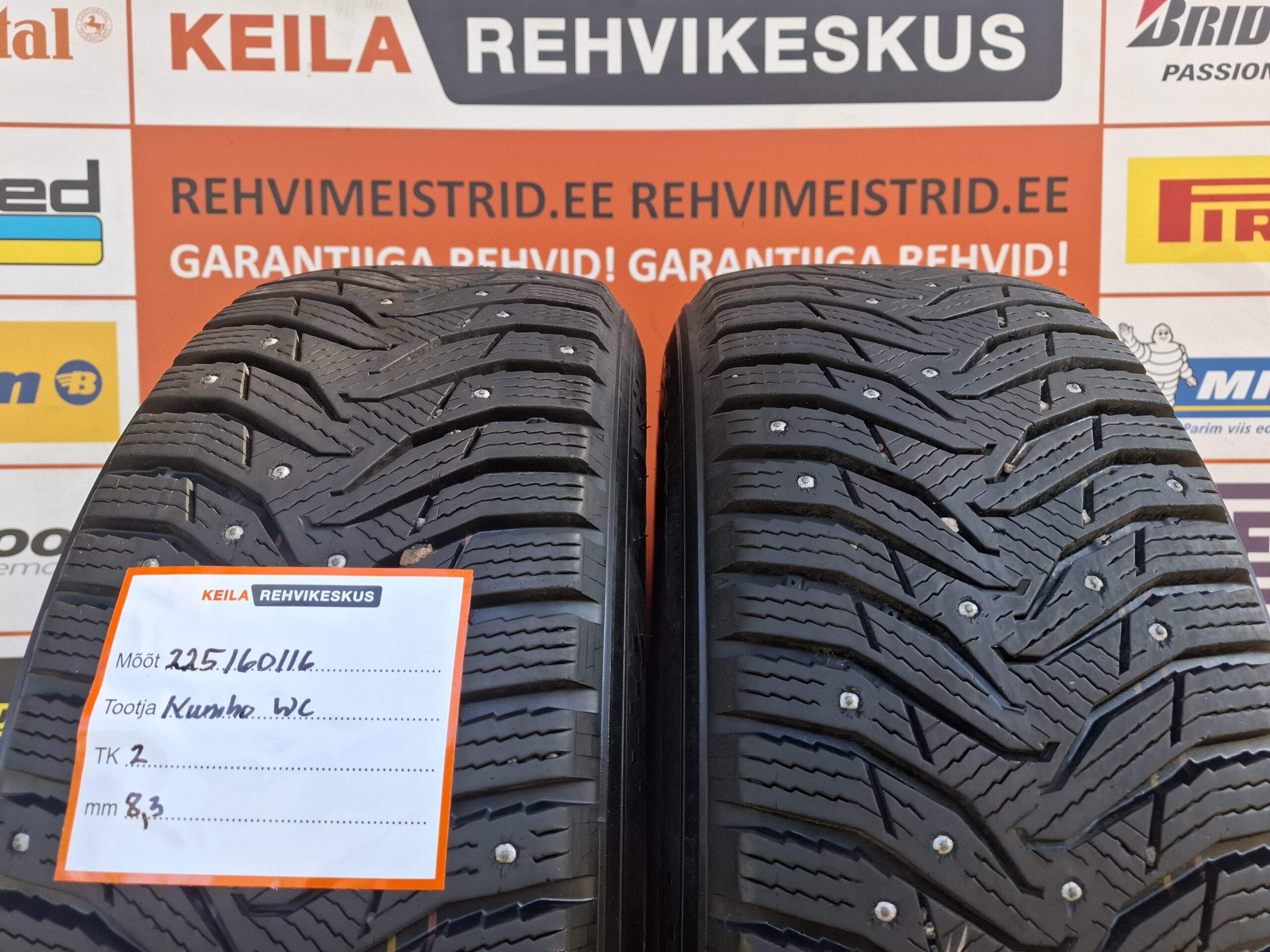#225/60/16 Kumho WinterCraft