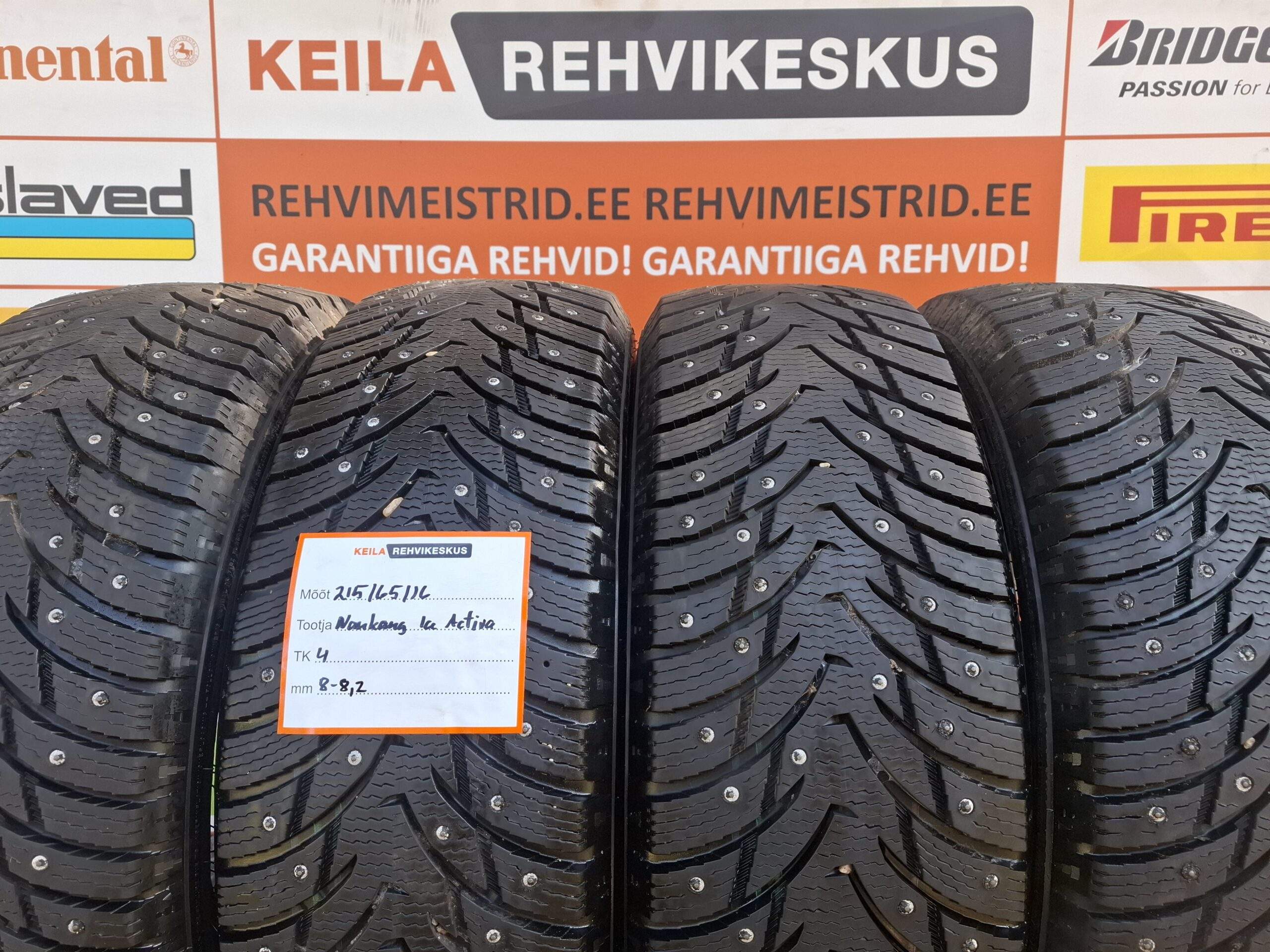 215/65/16 Nankang Ice Activa
