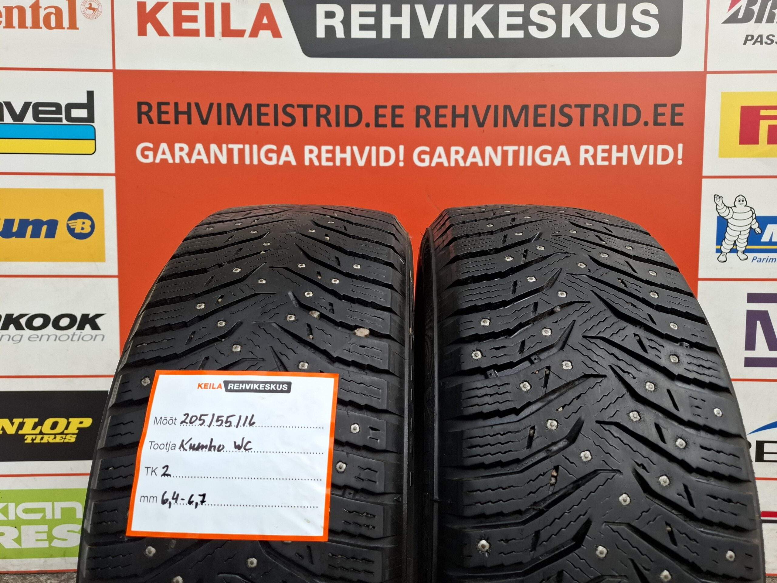 #205/55/16 Kumho Winter Craft