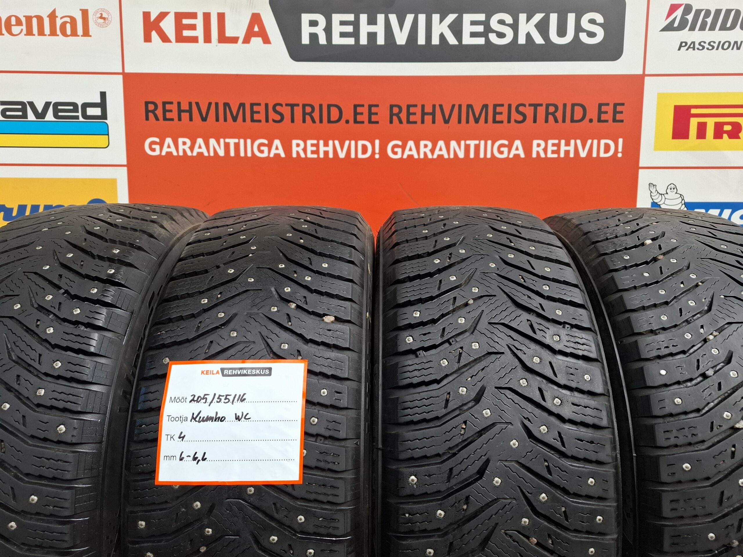 #205/55/16 Kumho Winter Craft