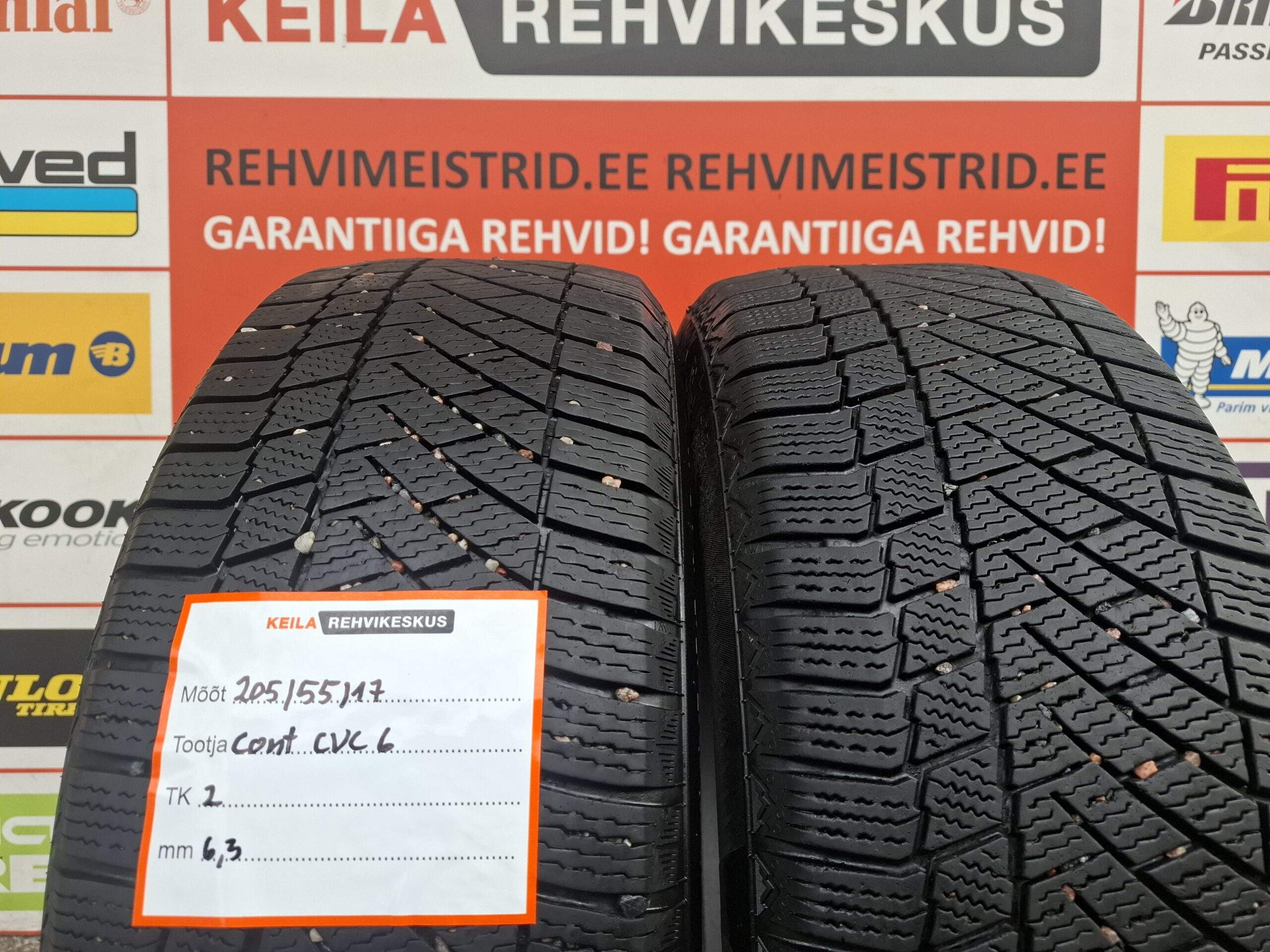 #205/55/17 Continental Conti Viking Contact 6
