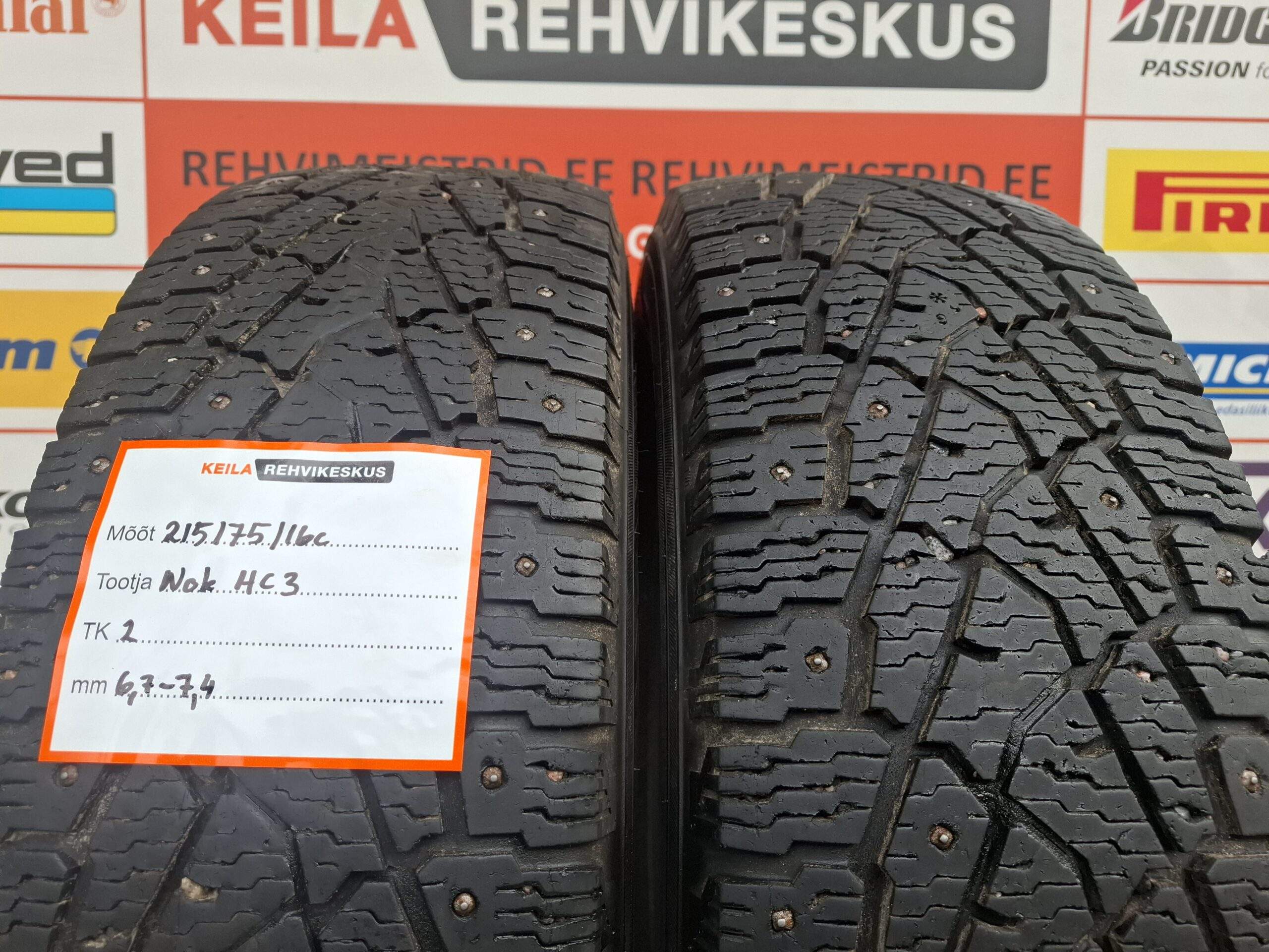 #215/75/16C Nokian HC 3