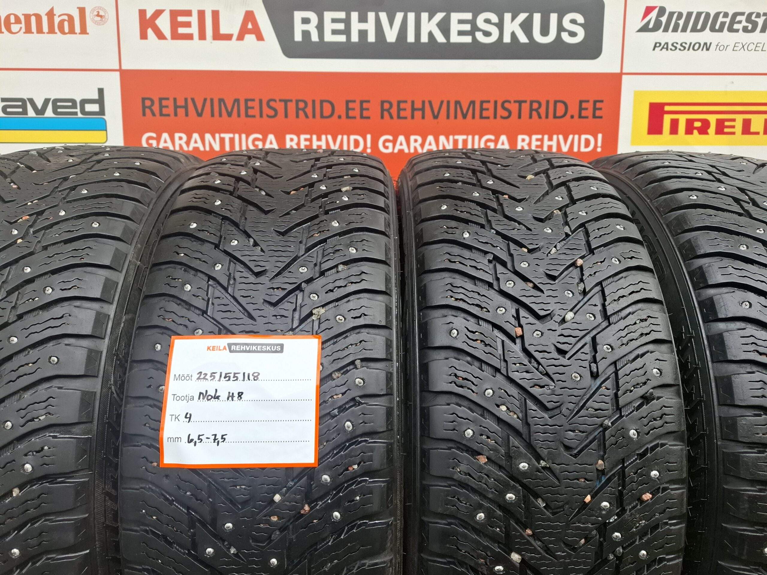 #225/55/18 Nokian H8