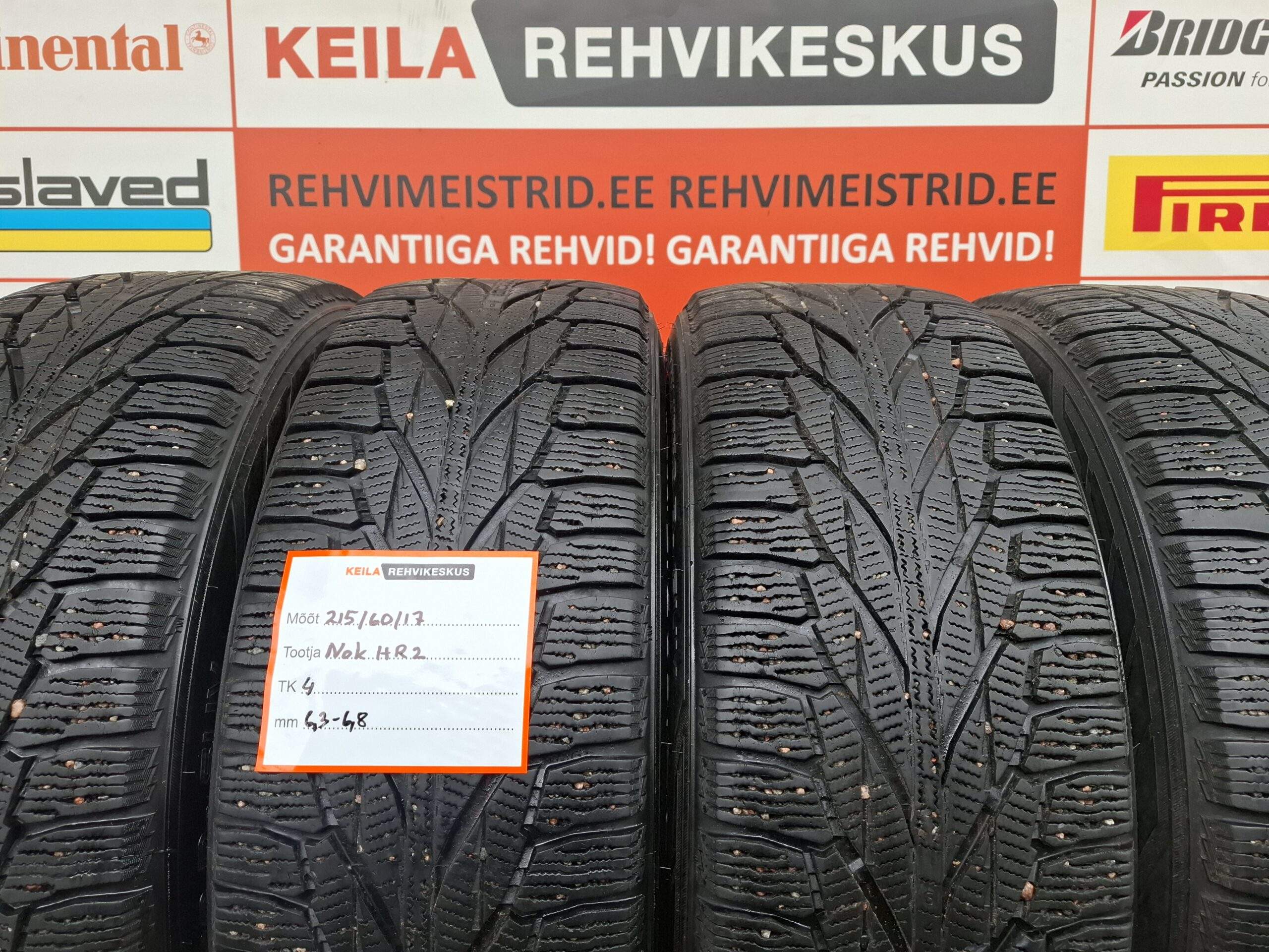 #215/60/17 Nokian HR 2