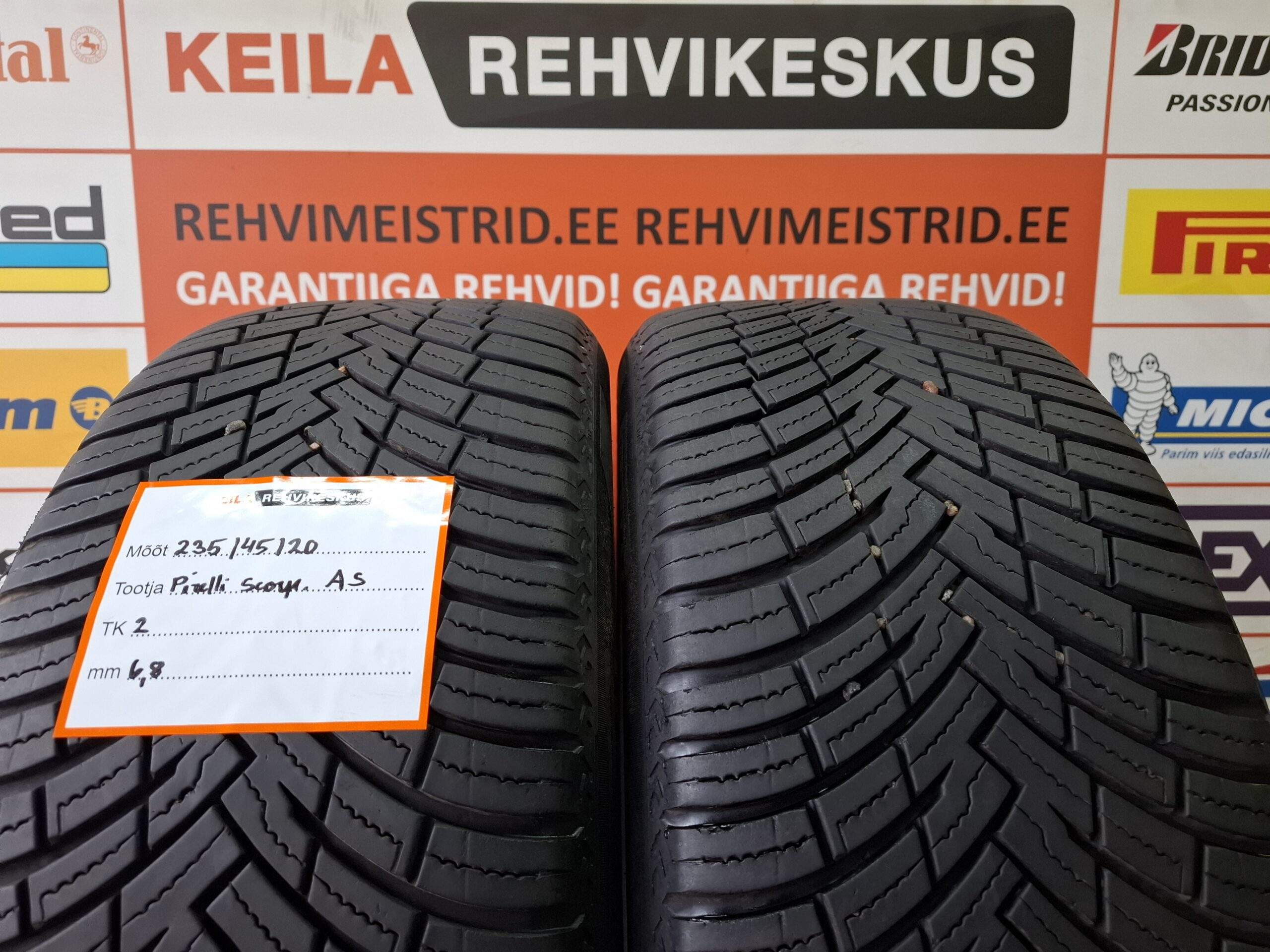 #235/45/20 Pirelli Scorpion Verde AllSeason