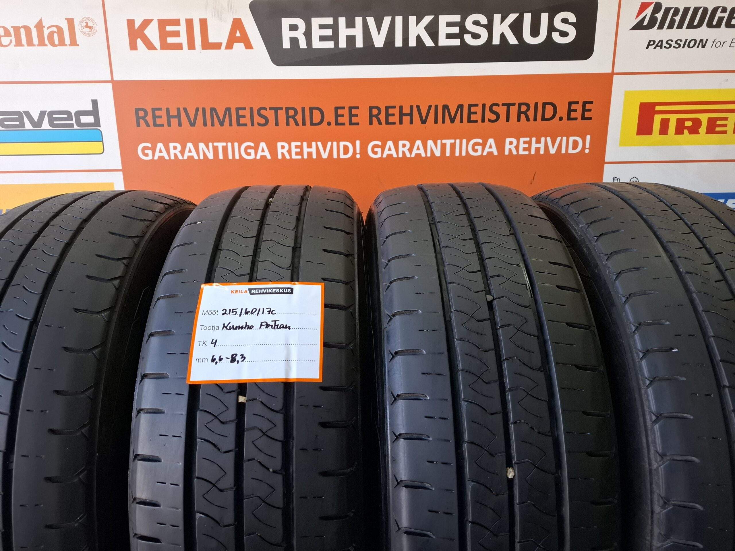 #215/60/17C Kumho Protran