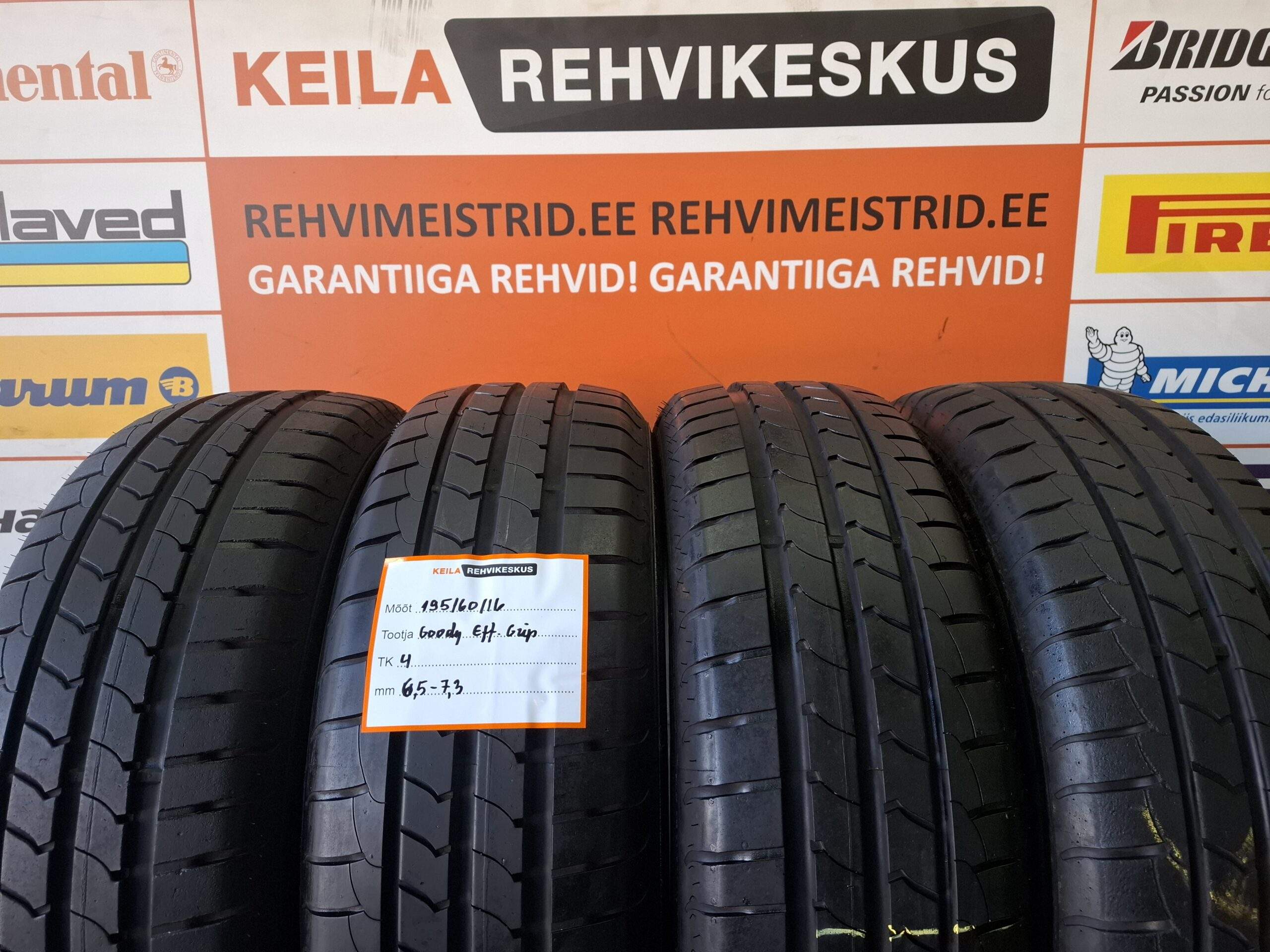 #195/60/16 Goodyear Efficent Grip