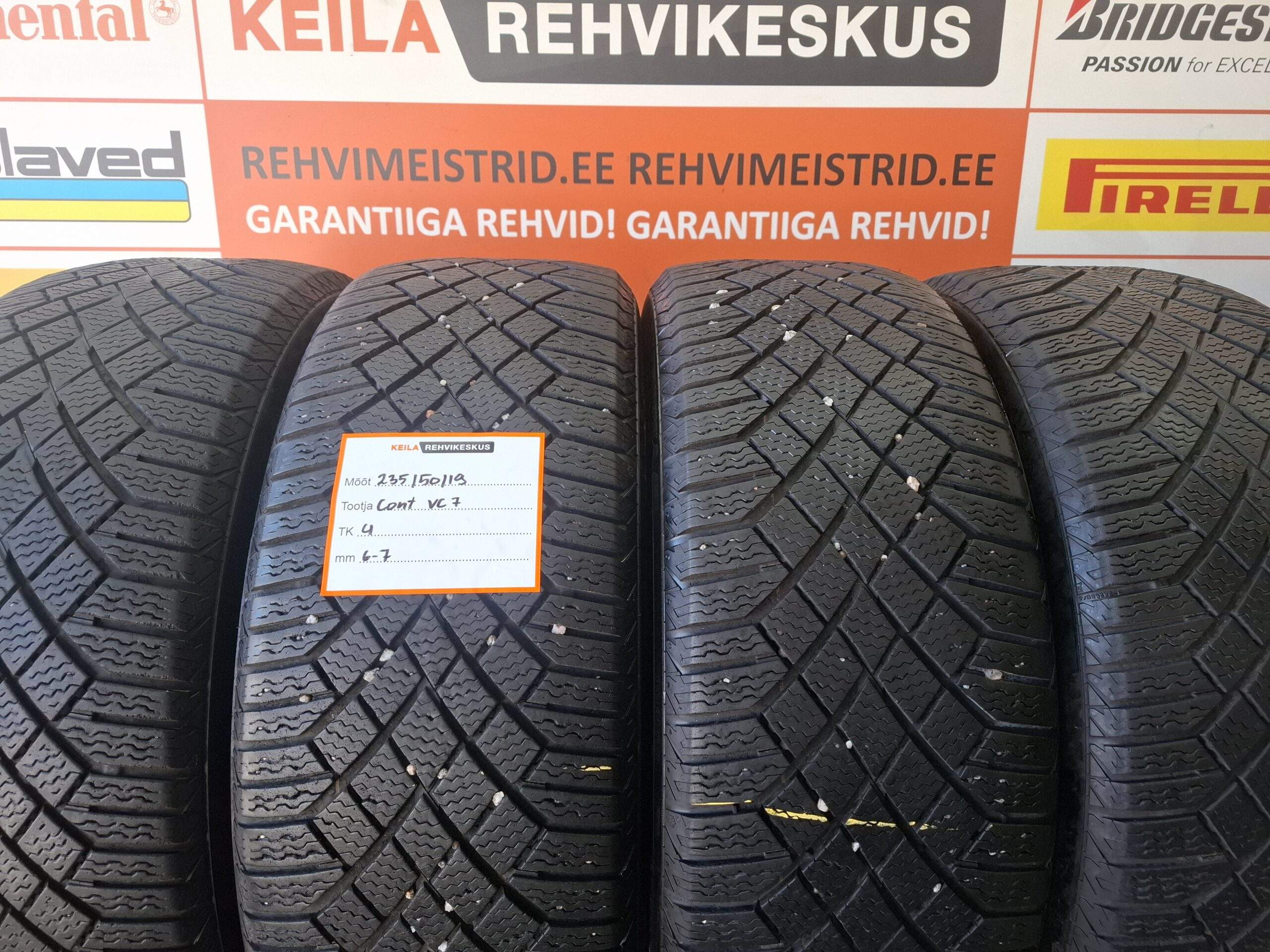 #235/50/19 Continental Viking Contact 7